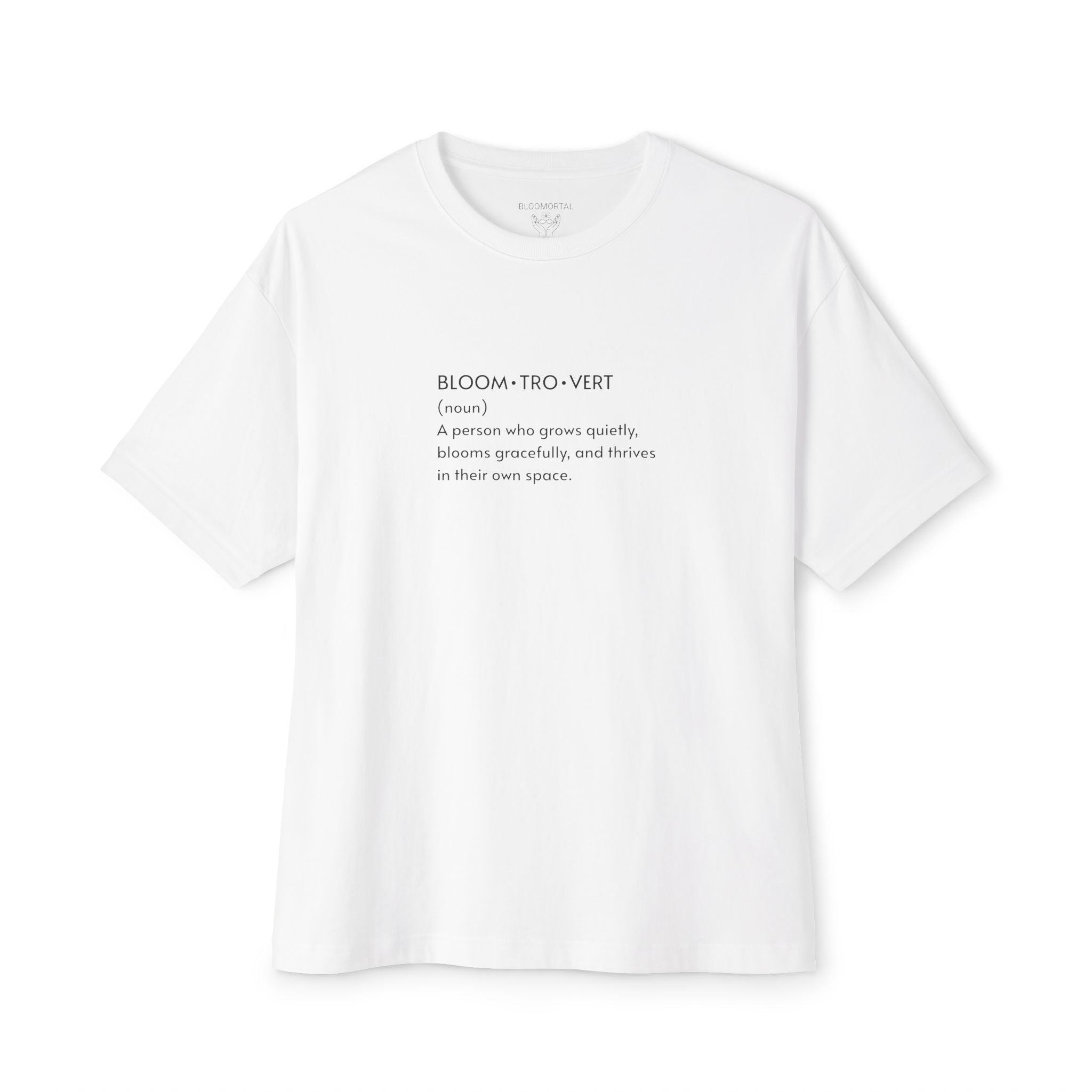 BLOOMTROVERT Definition Unisex Oversized T-Shirt