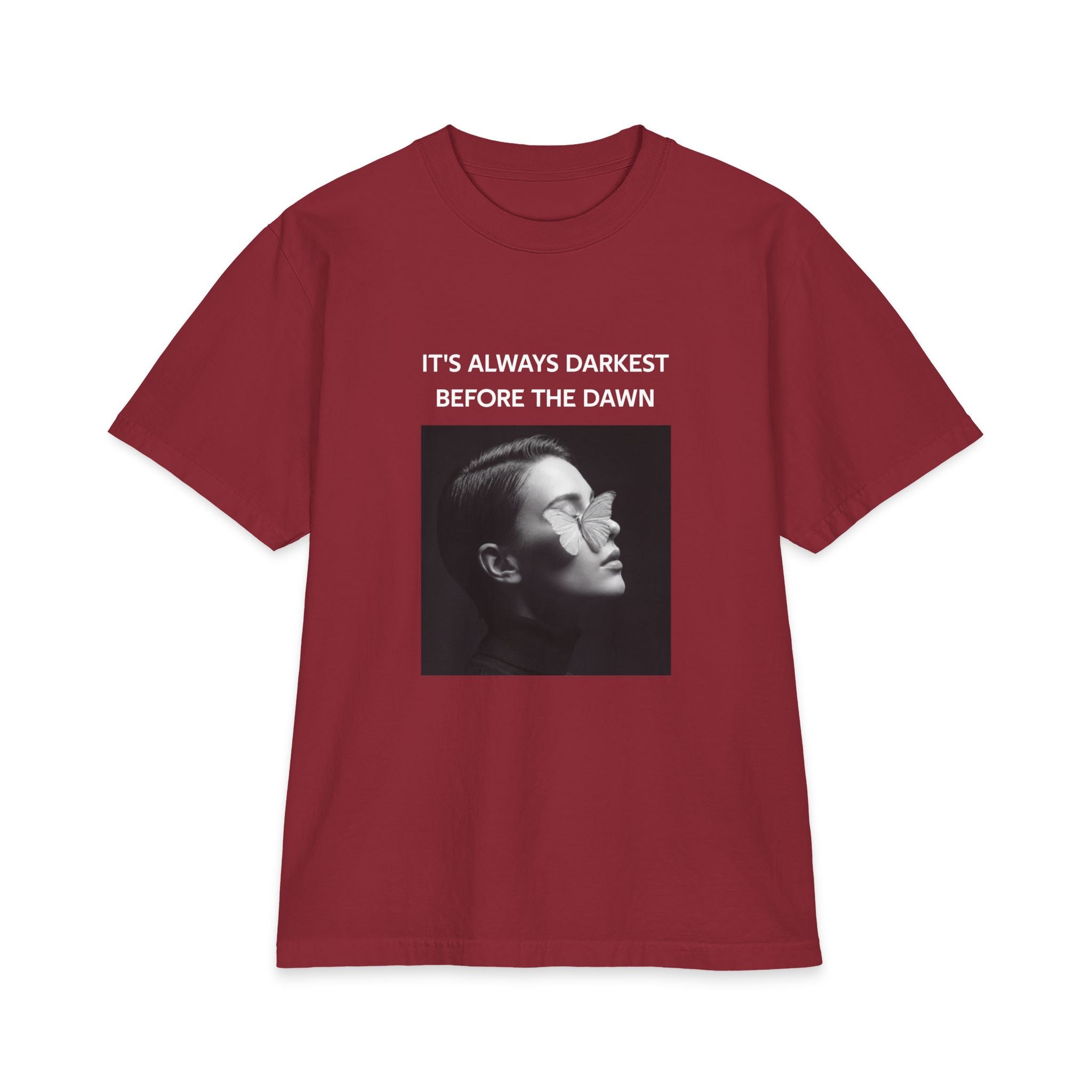 It's Always Darkest Before The Dawn Unisex Oversized T-Shirt