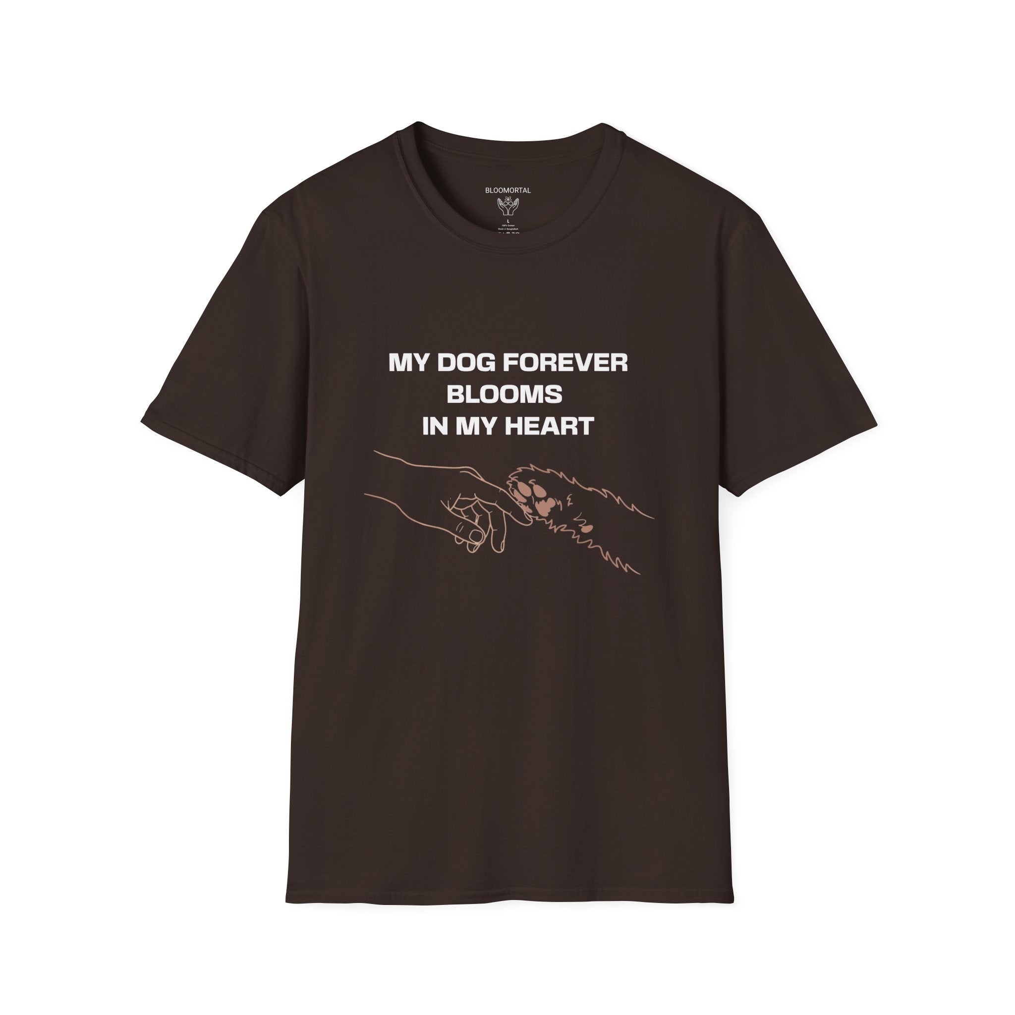 My Dog Forever Blooms in My Heart Unisex T-Shirt
