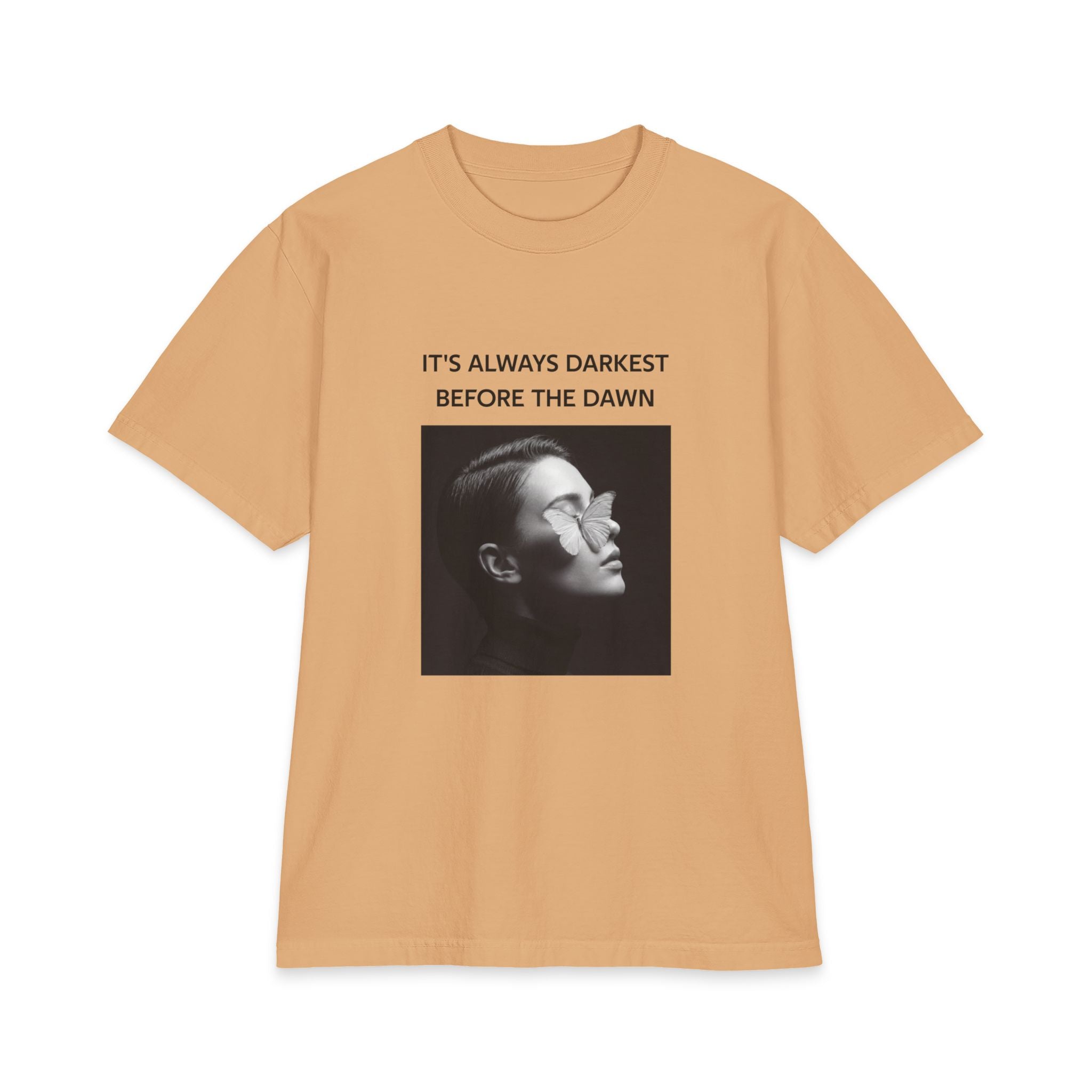 It's Always Darkest Before The Dawn Unisex Oversized T-Shirt