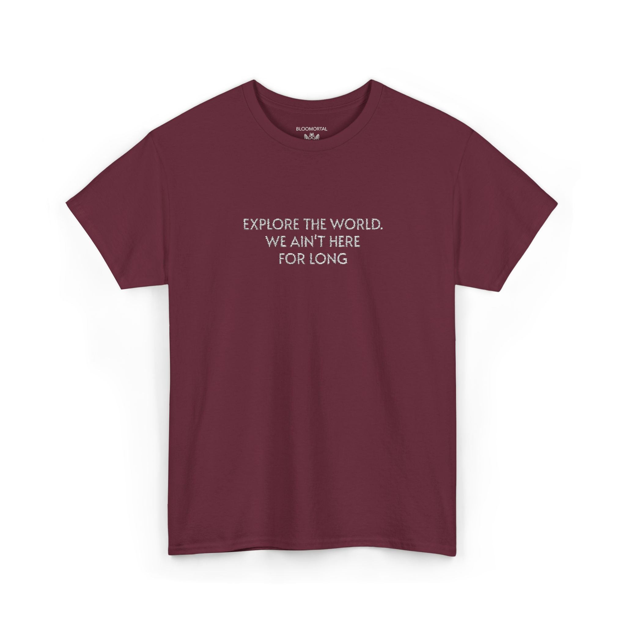 Explore The World. We ain't here for long Unisex T-Shirt