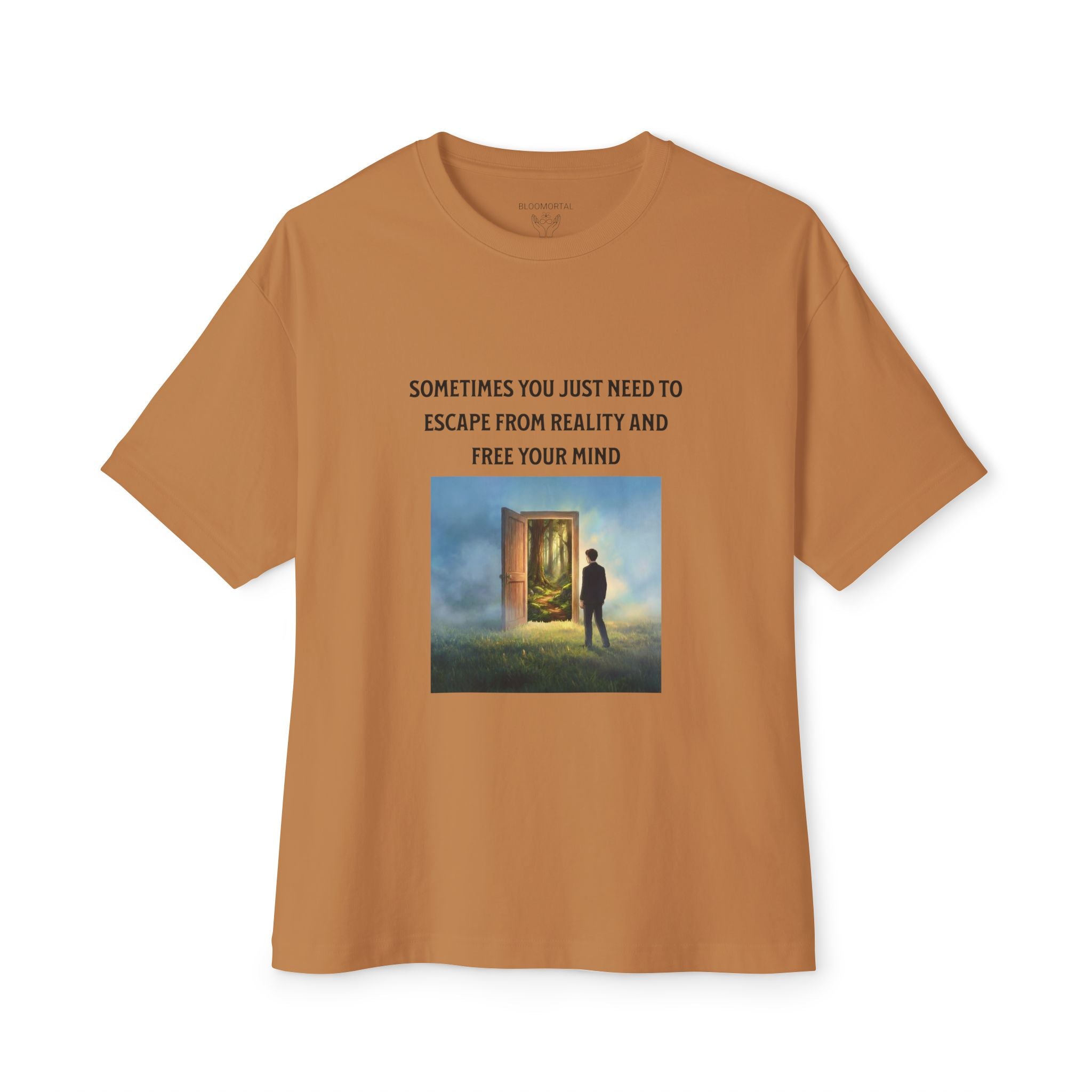 Escape From Reality and Free Your Mind Unisex Oversized T-Shirt