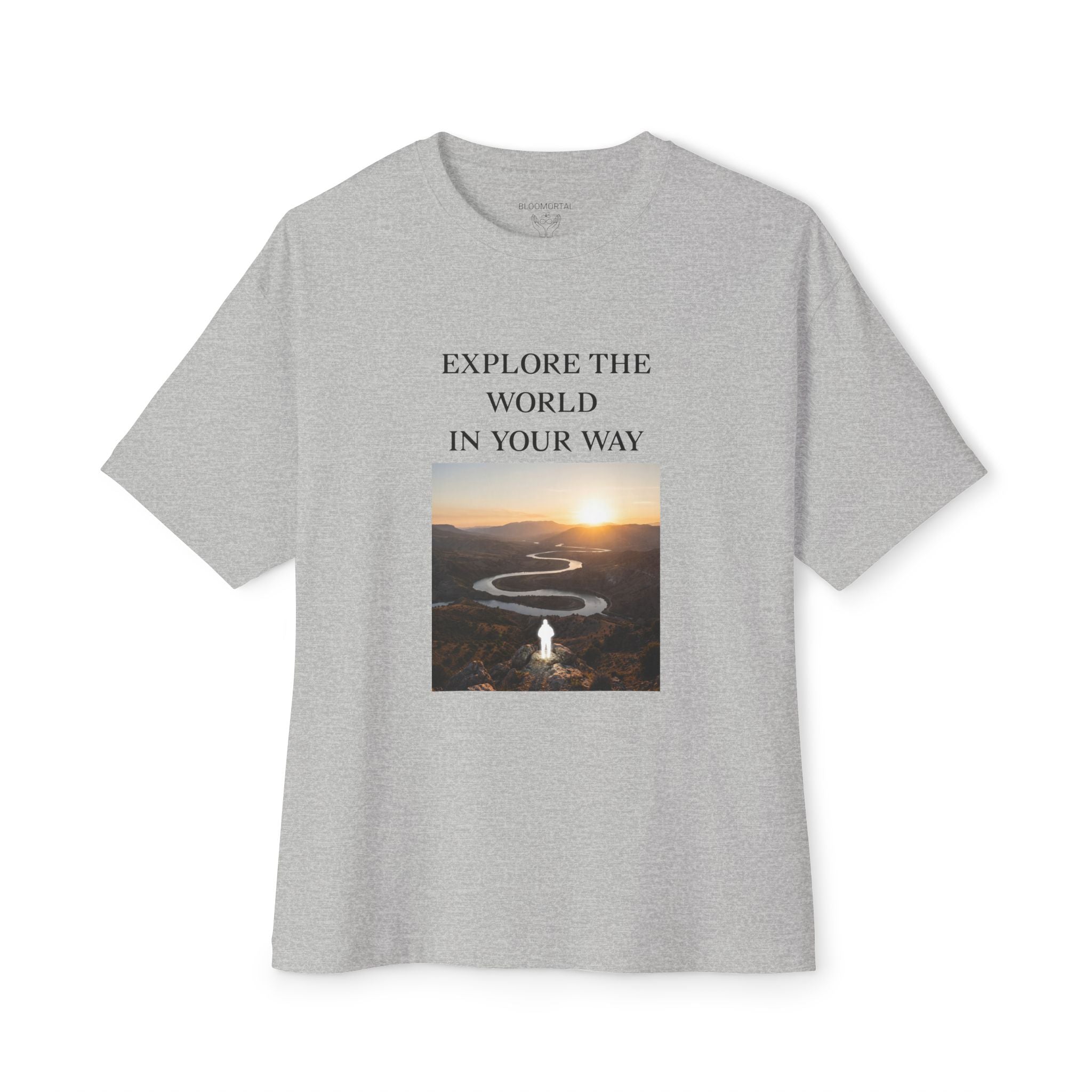 Explore the World In Your Way Unisex Oversized T-Shirt