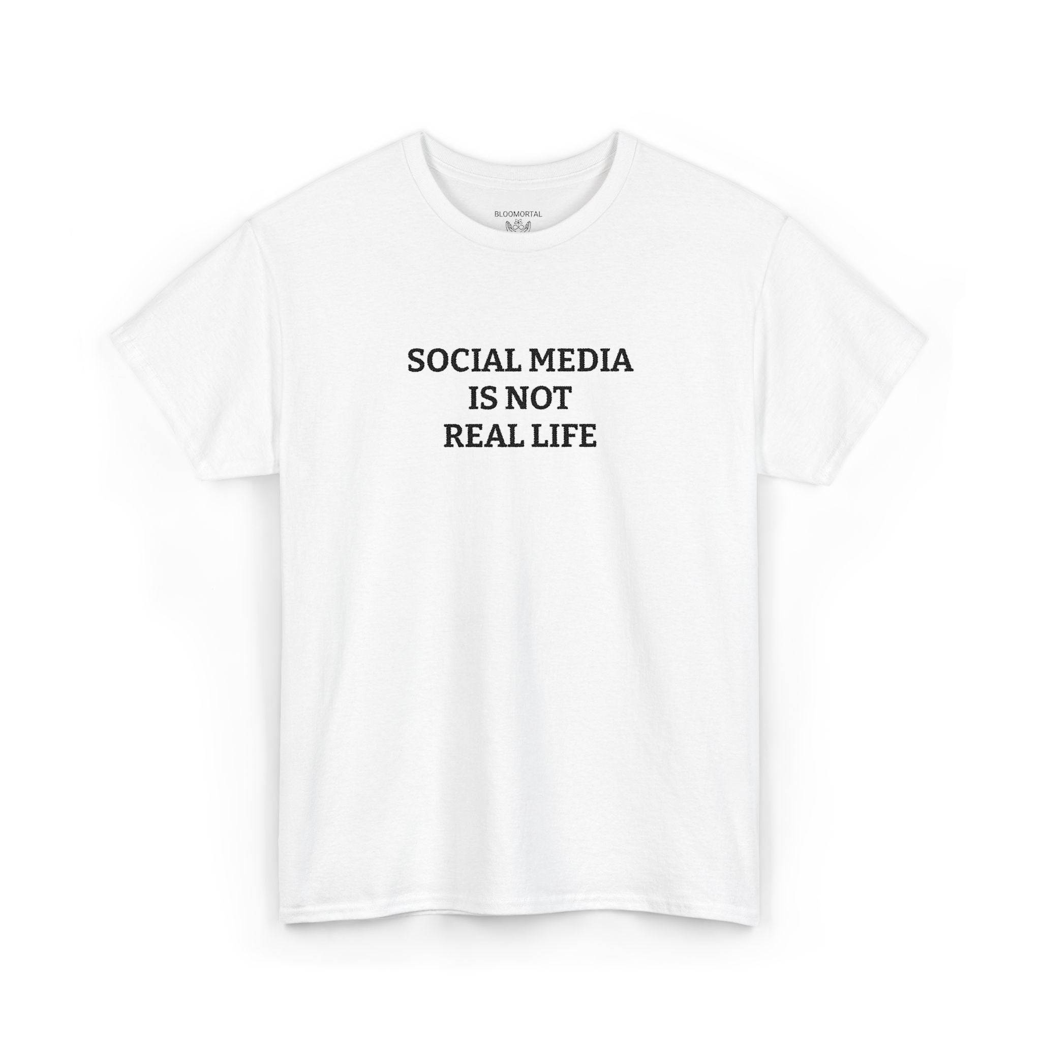 Social Media Is Not Real Life Unisex T-Shirt
