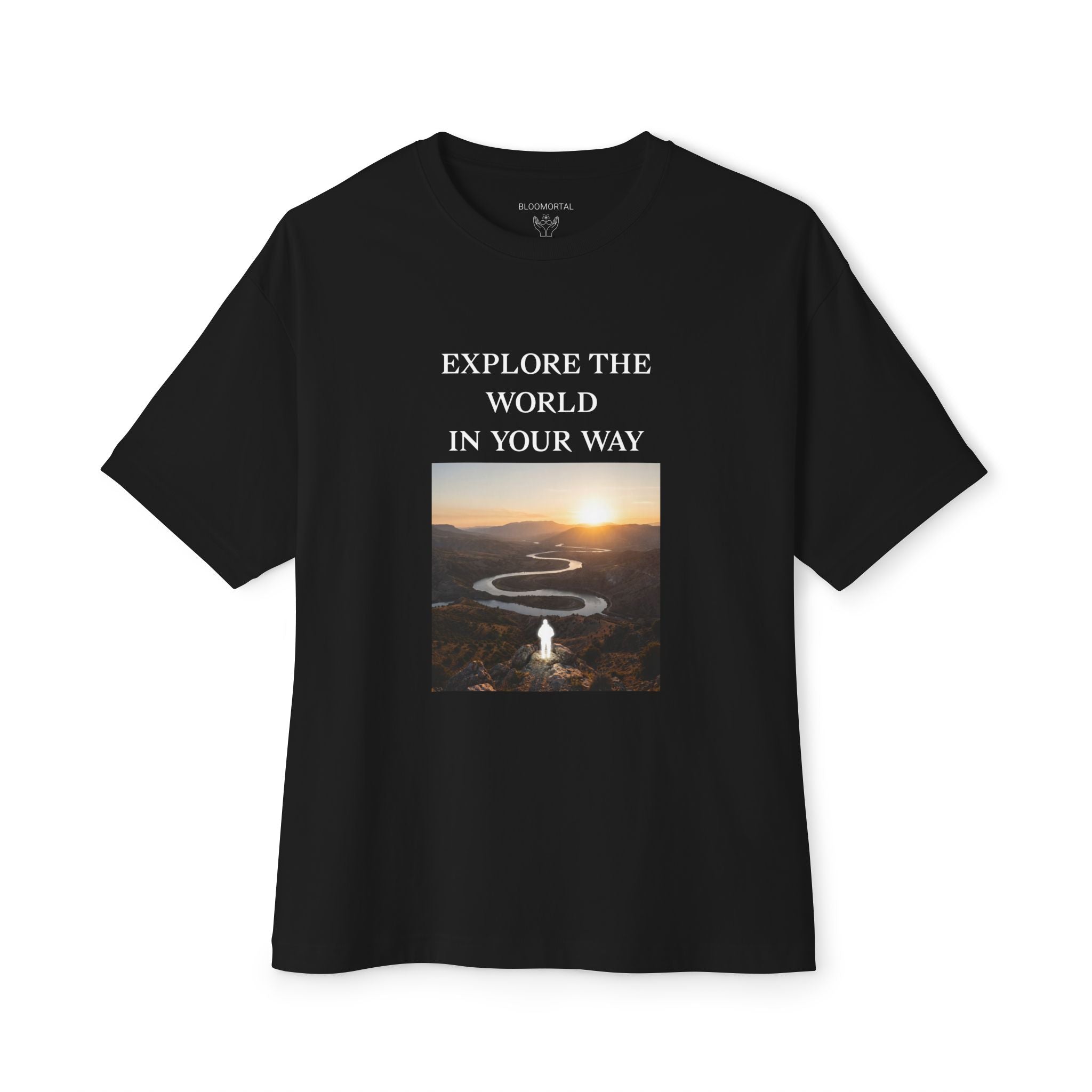 Explore the World In Your Way Unisex Oversized T-Shirt