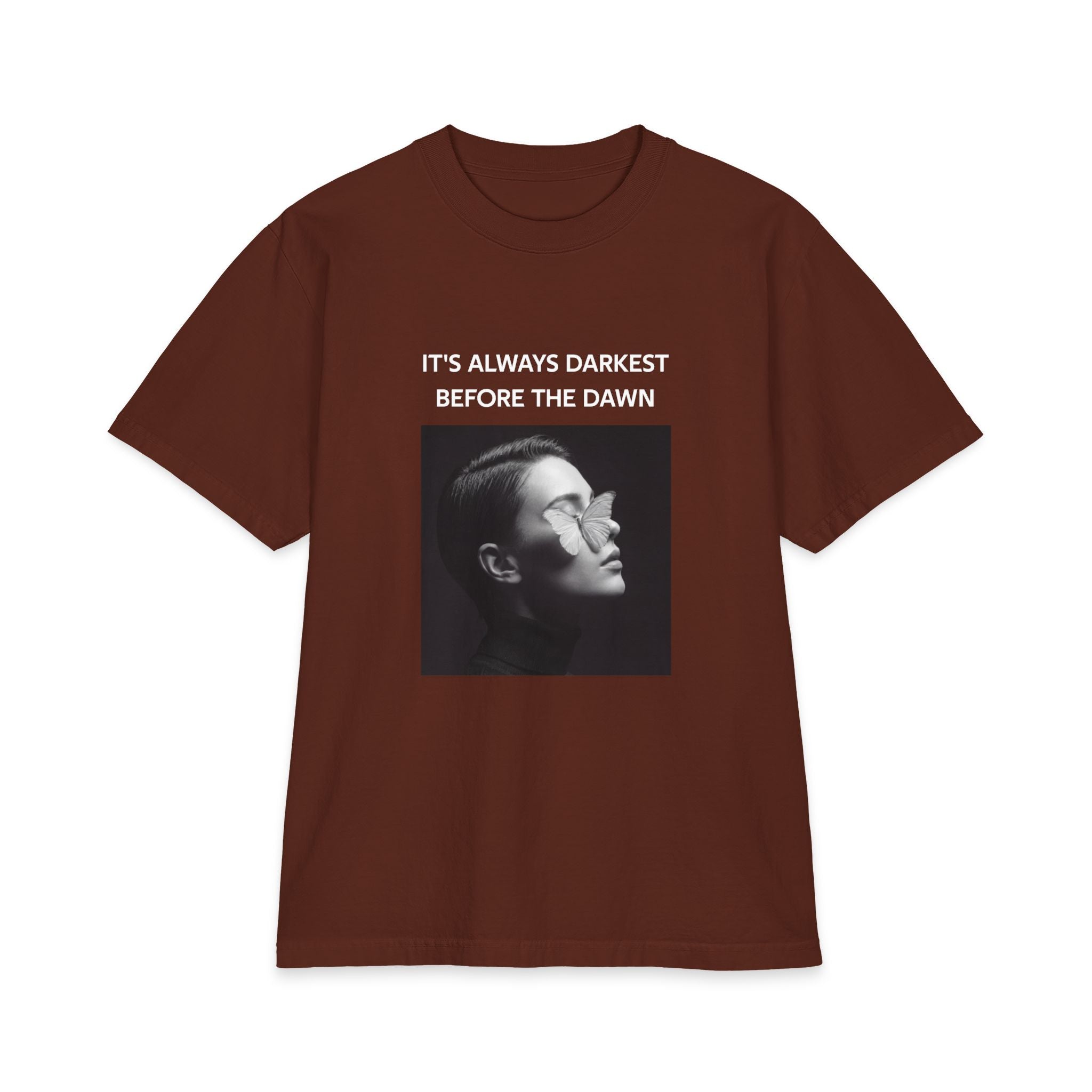 It's Always Darkest Before The Dawn Unisex Oversized T-Shirt
