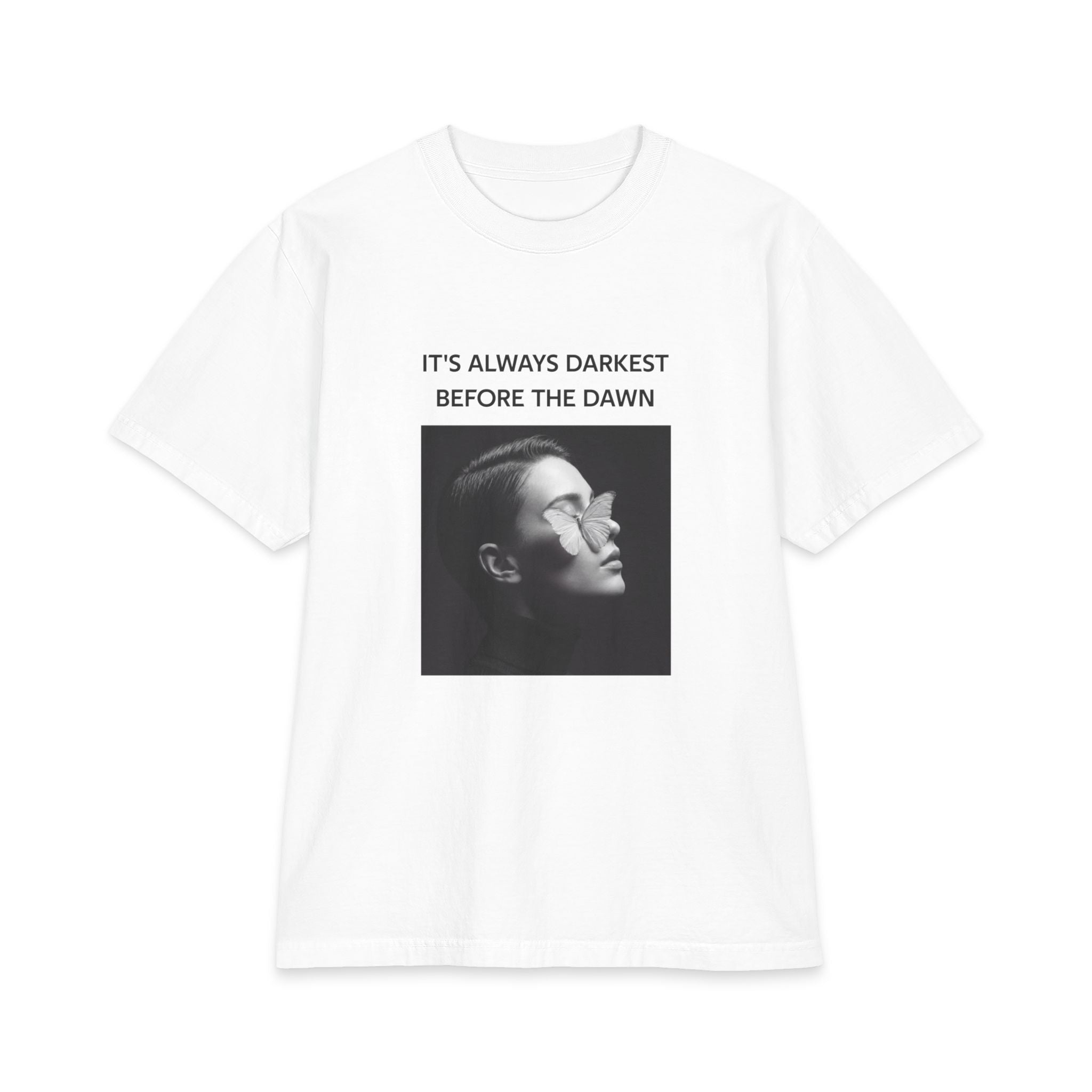 It's Always Darkest Before The Dawn Unisex Oversized T-Shirt