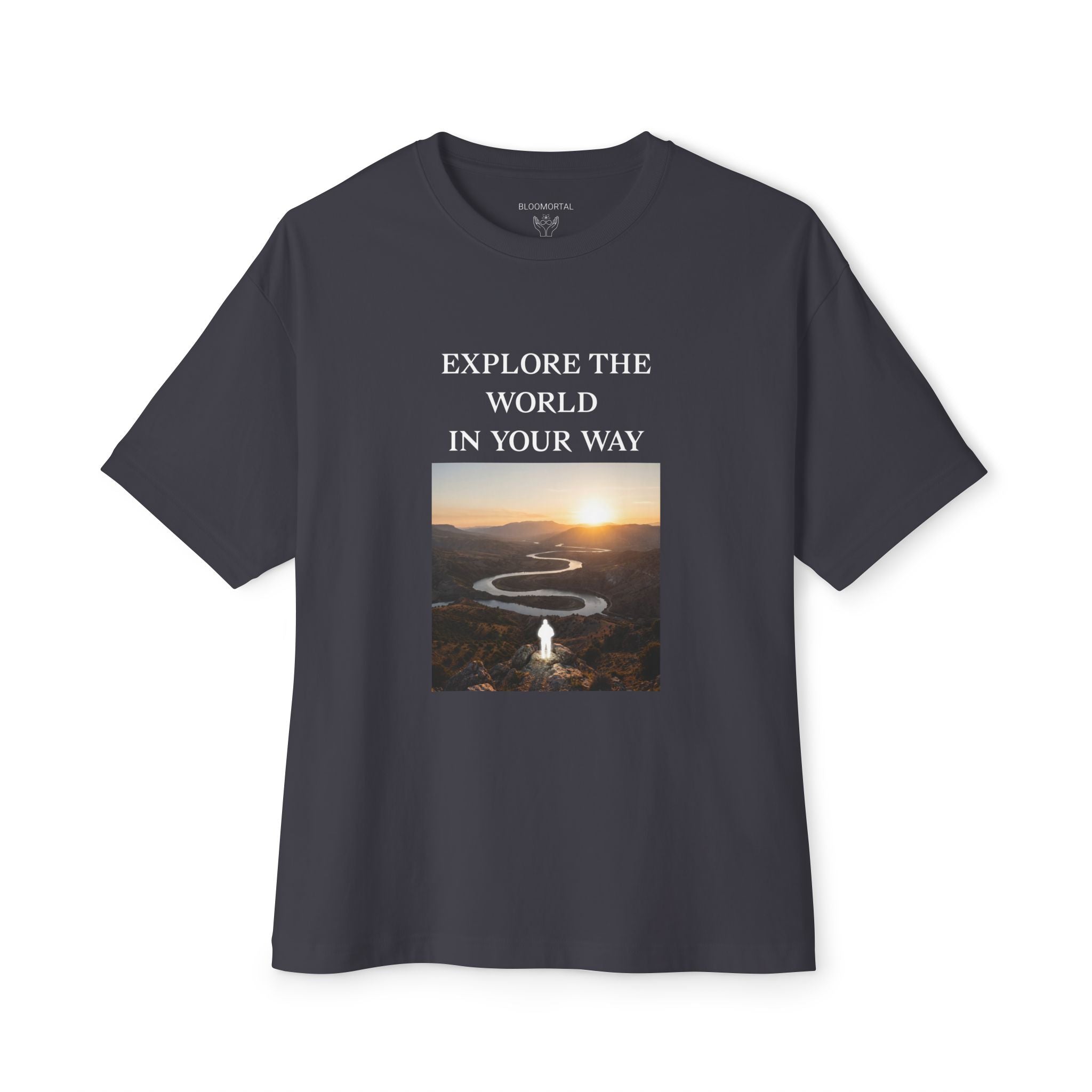 Explore the World In Your Way Unisex Oversized T-Shirt