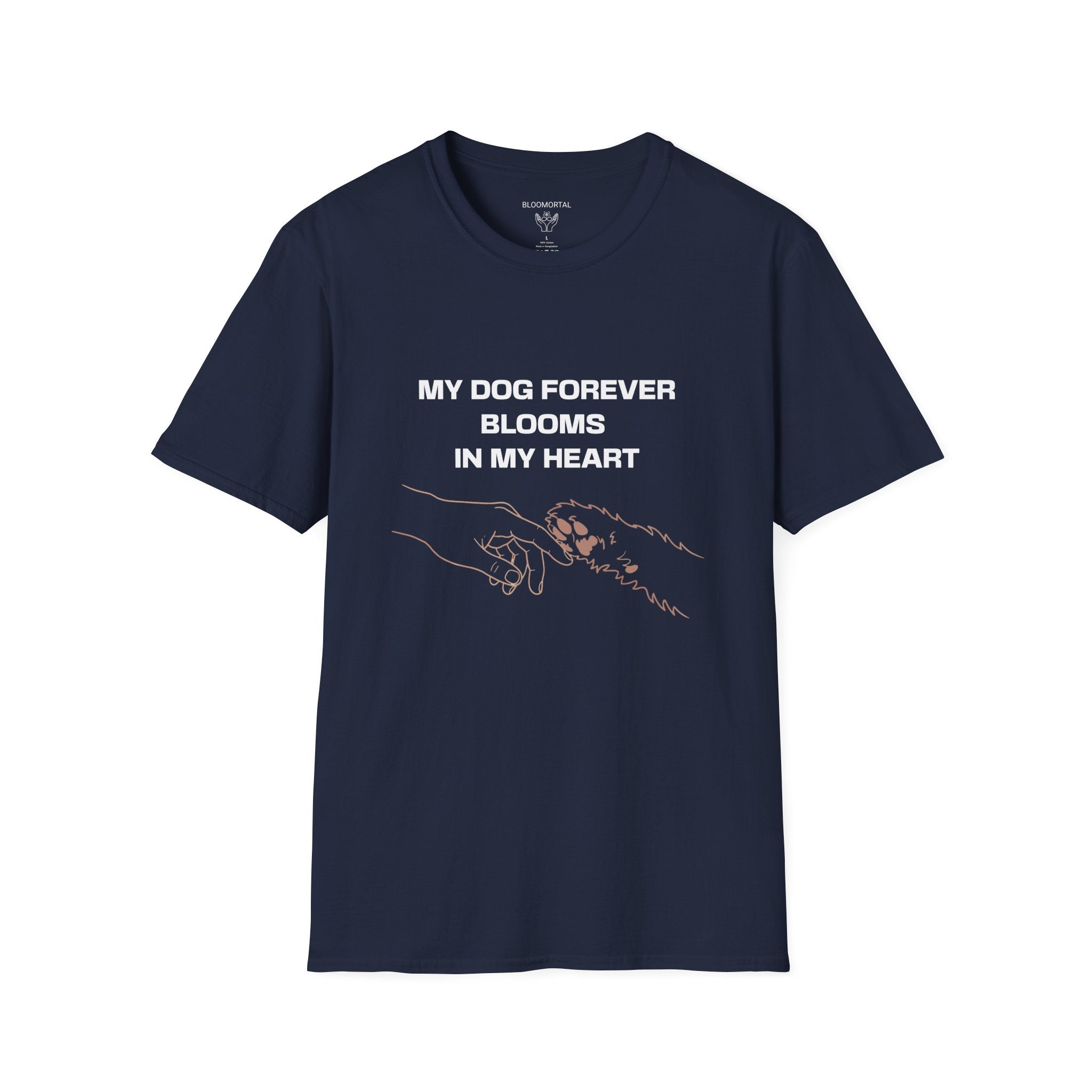 My Dog Forever Blooms in My Heart Unisex T-Shirt