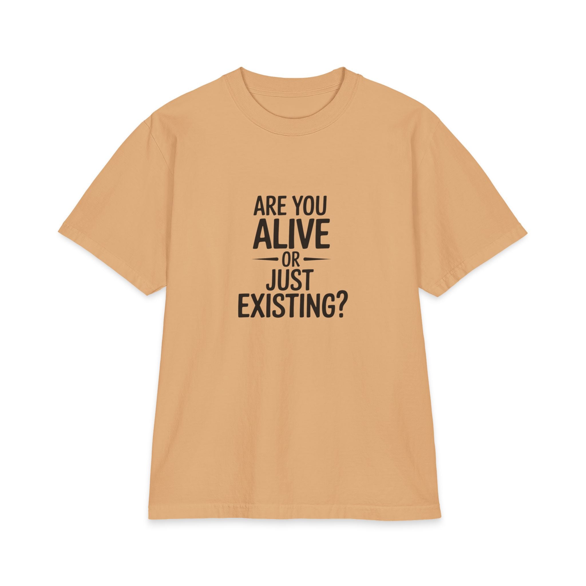 Are You Alive Or Just Existing? Unisex Oversized T-Shirt