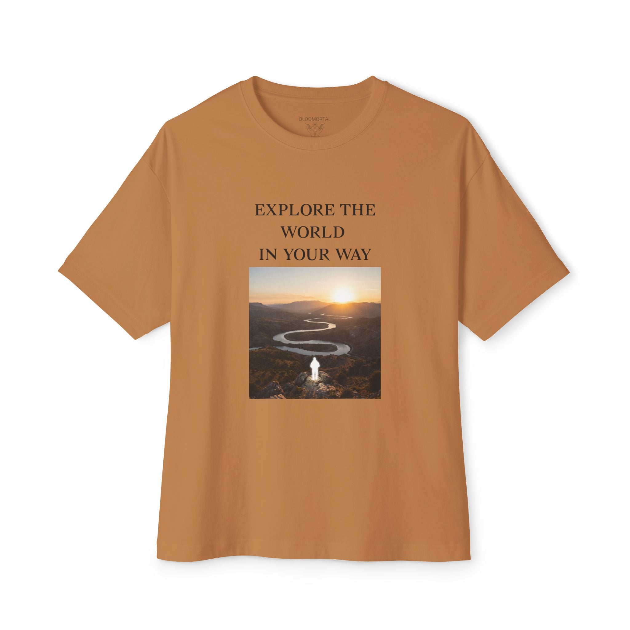 Explore the World In Your Way Unisex Oversized T-Shirt