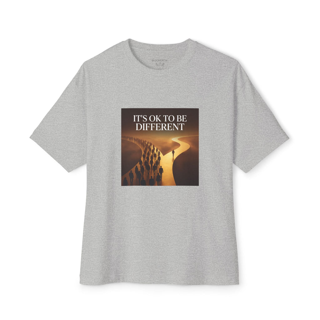 It's OK To Be Different Unisex Oversized T-Shirt