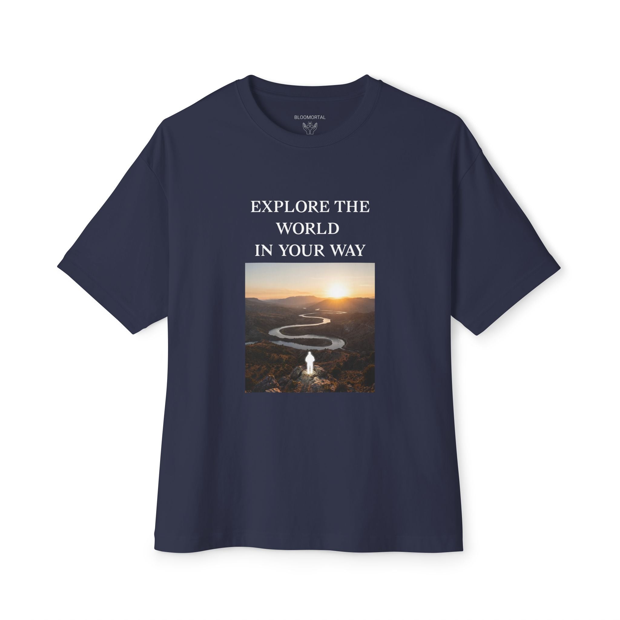 Explore the World In Your Way Unisex Oversized T-Shirt