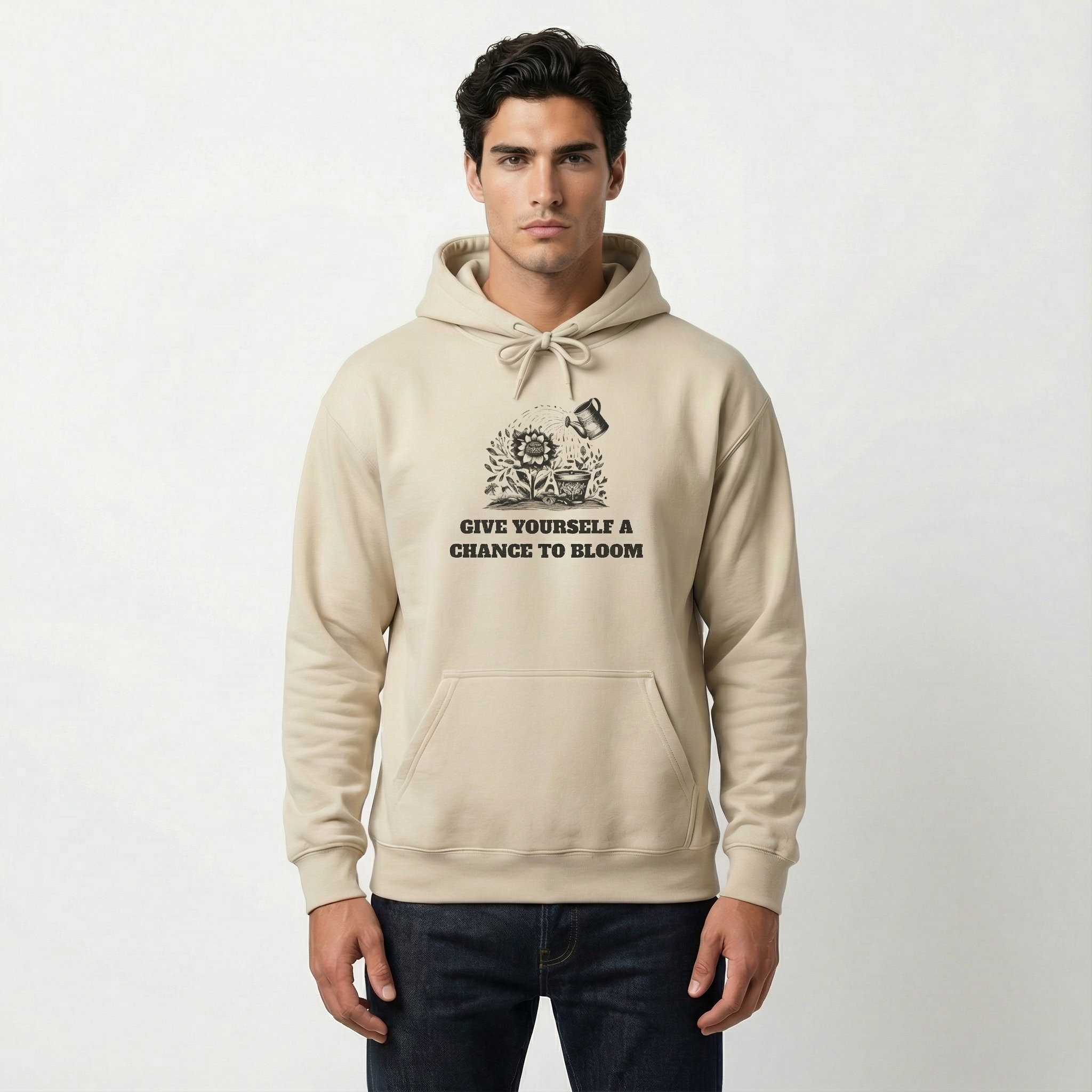 Give Yourself a Chance to Bloom Unisex Hoodie