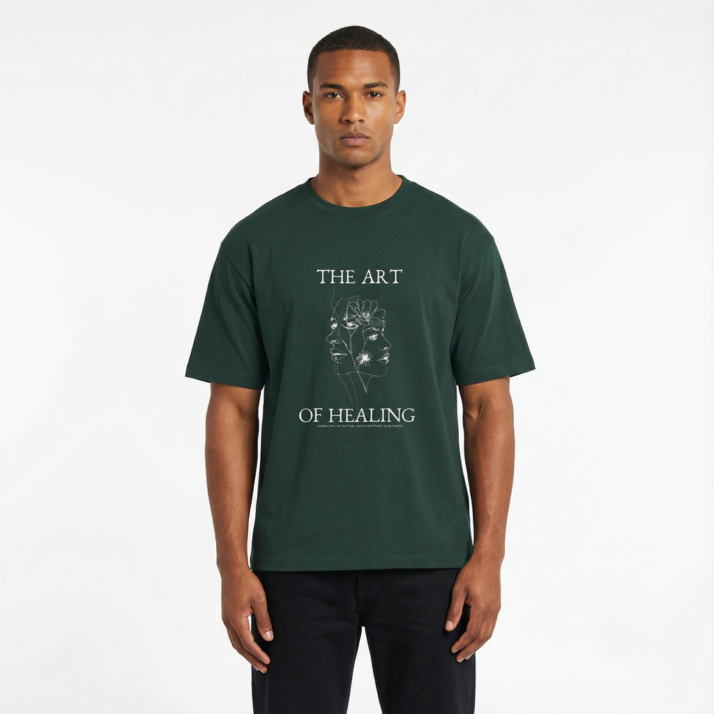 The Art of Healing Unisex Oversized T-Shirt
