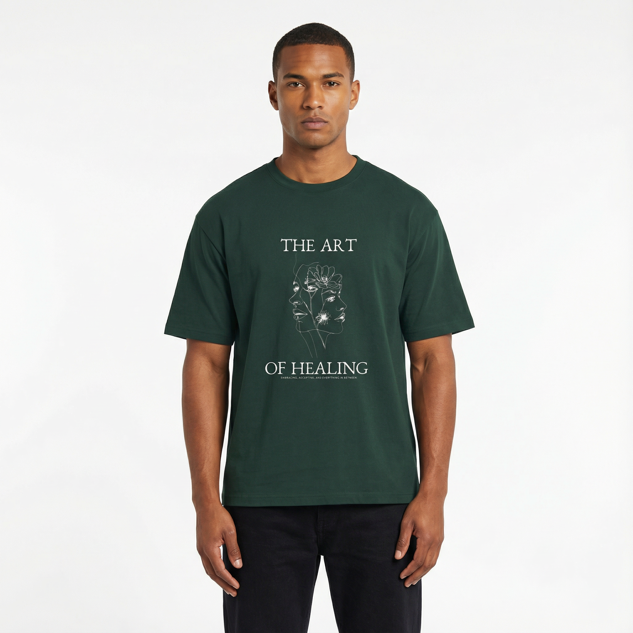 The Art of Healing Unisex Oversized T-Shirt