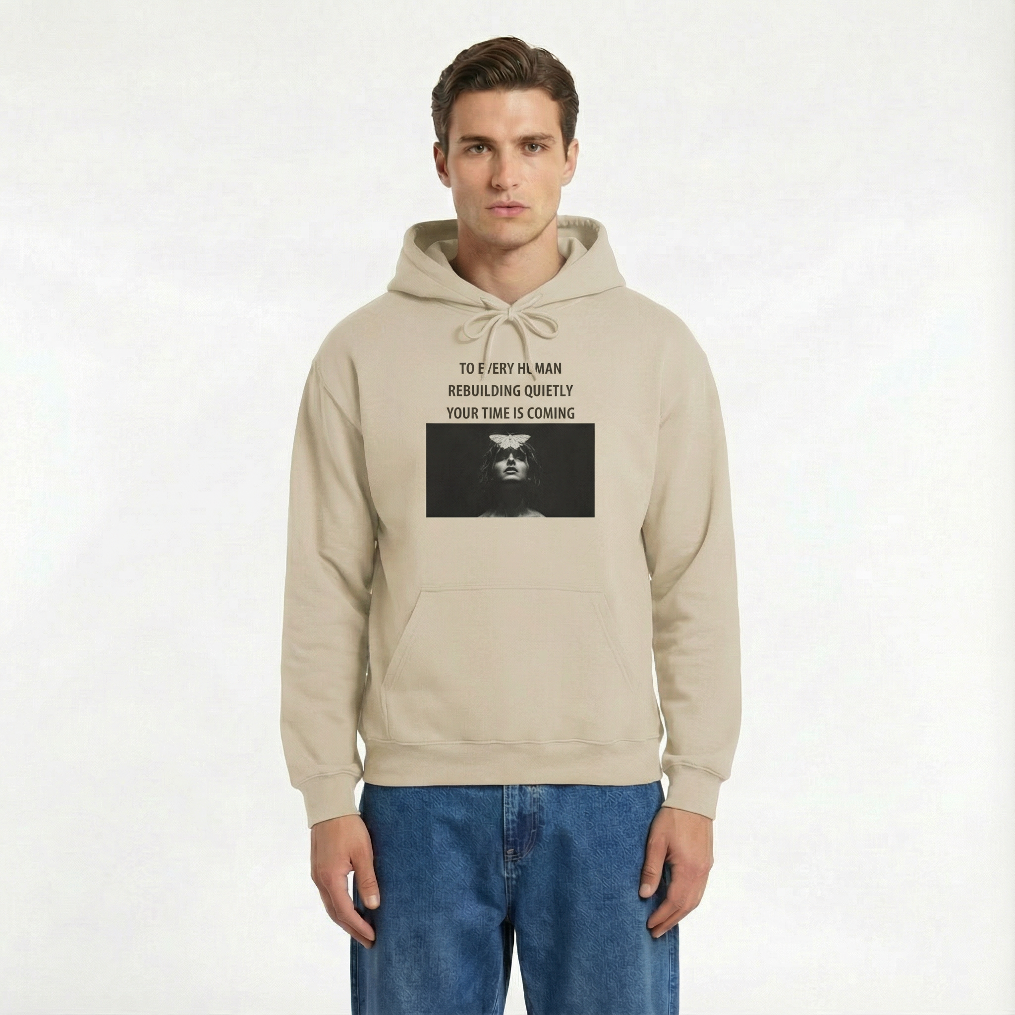 To Every Human Rebuilding Quietly Your Time Is Coming Unisex Hoodie