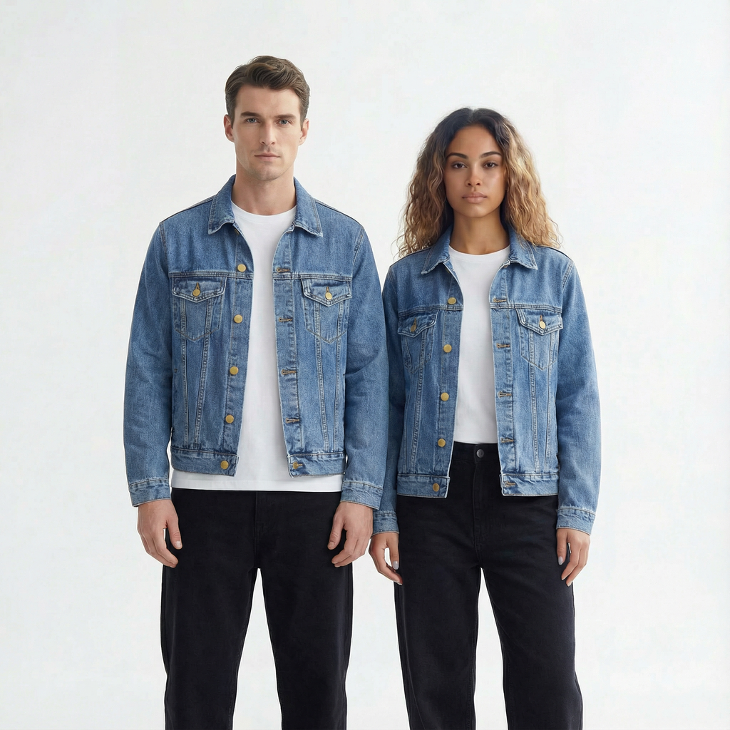 Bloom Harder Than Your Fears Unisex Denim Jacket