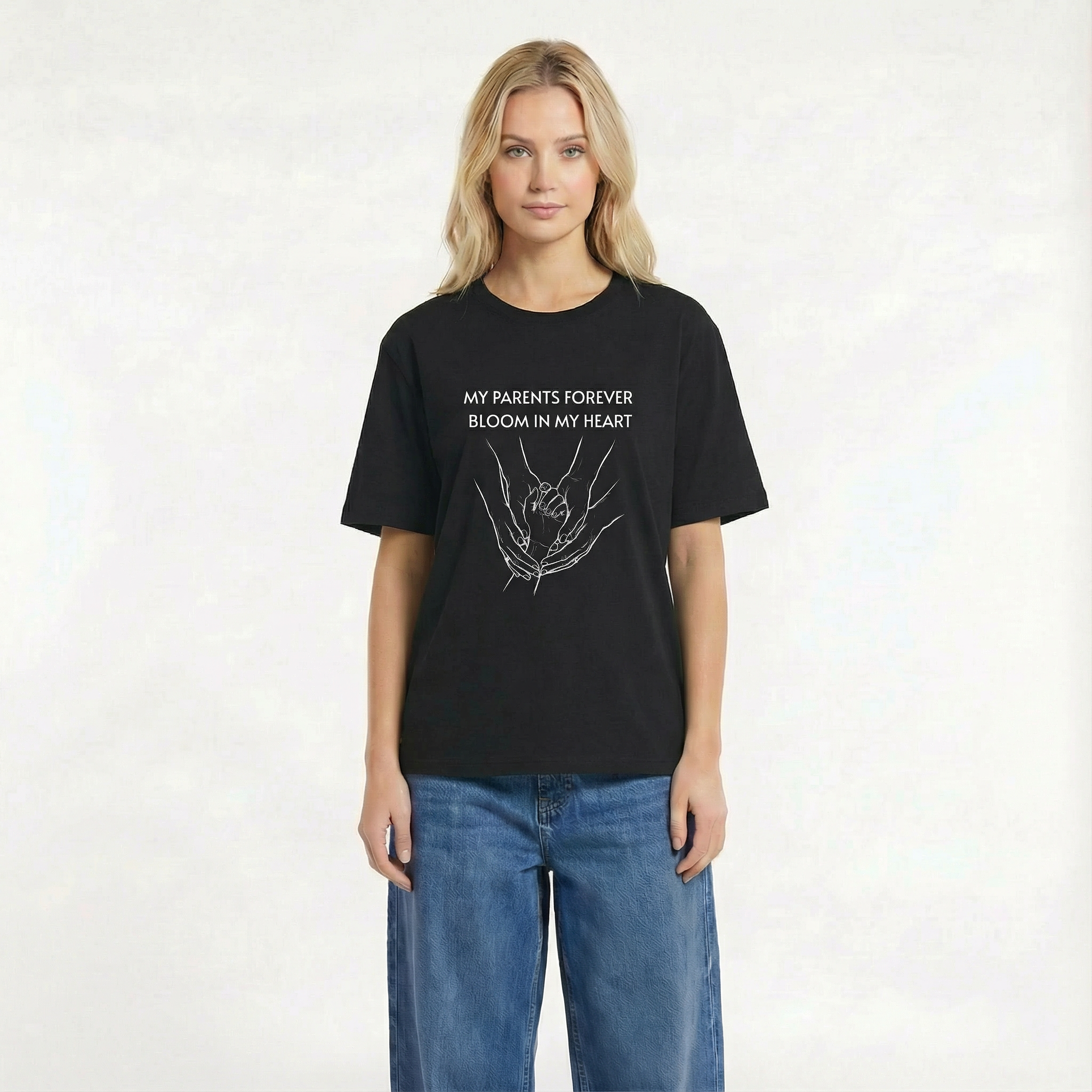 My Parents Forever Bloom In My Heart Unisex T-Shirt