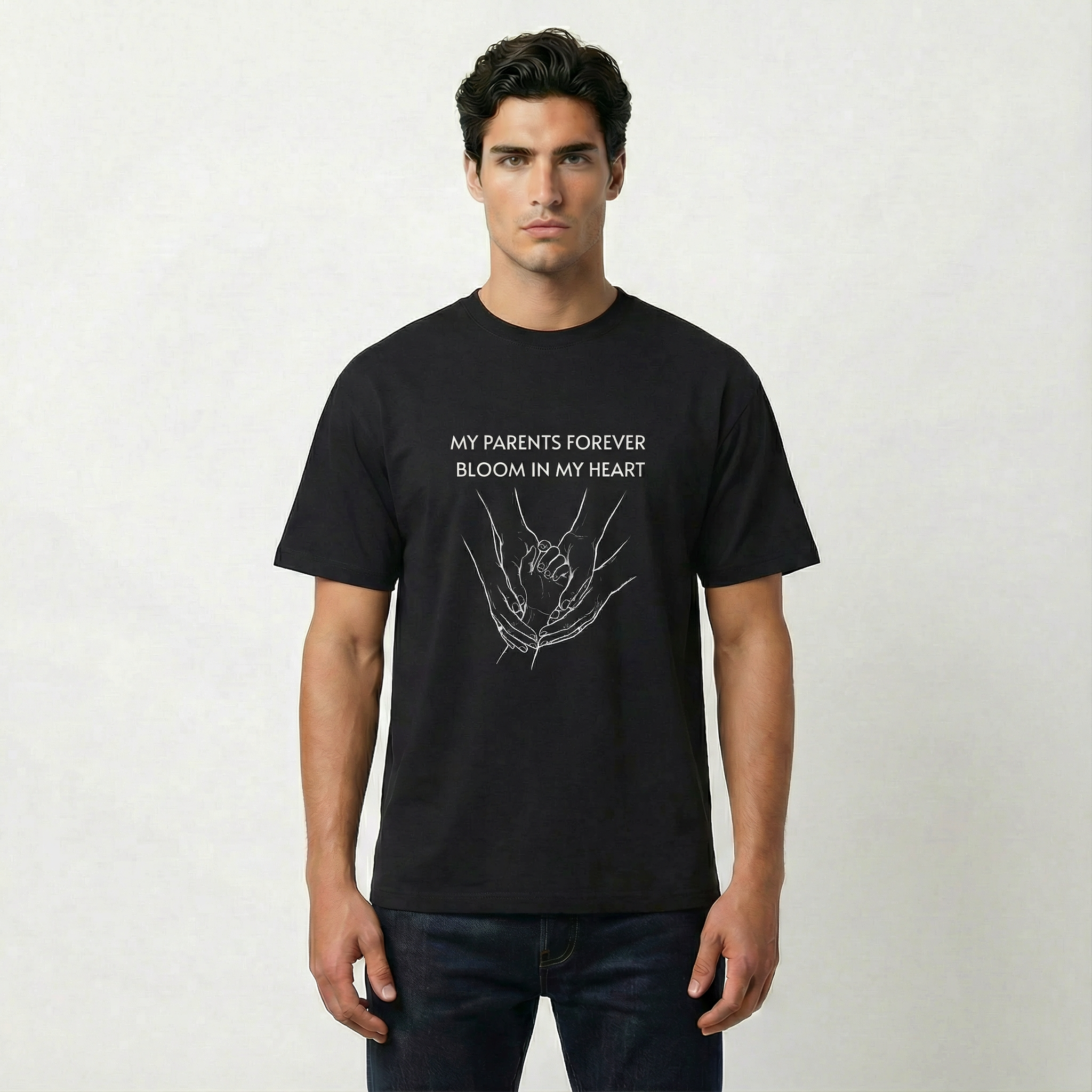 My Parents Forever Bloom In My Heart Unisex T-Shirt