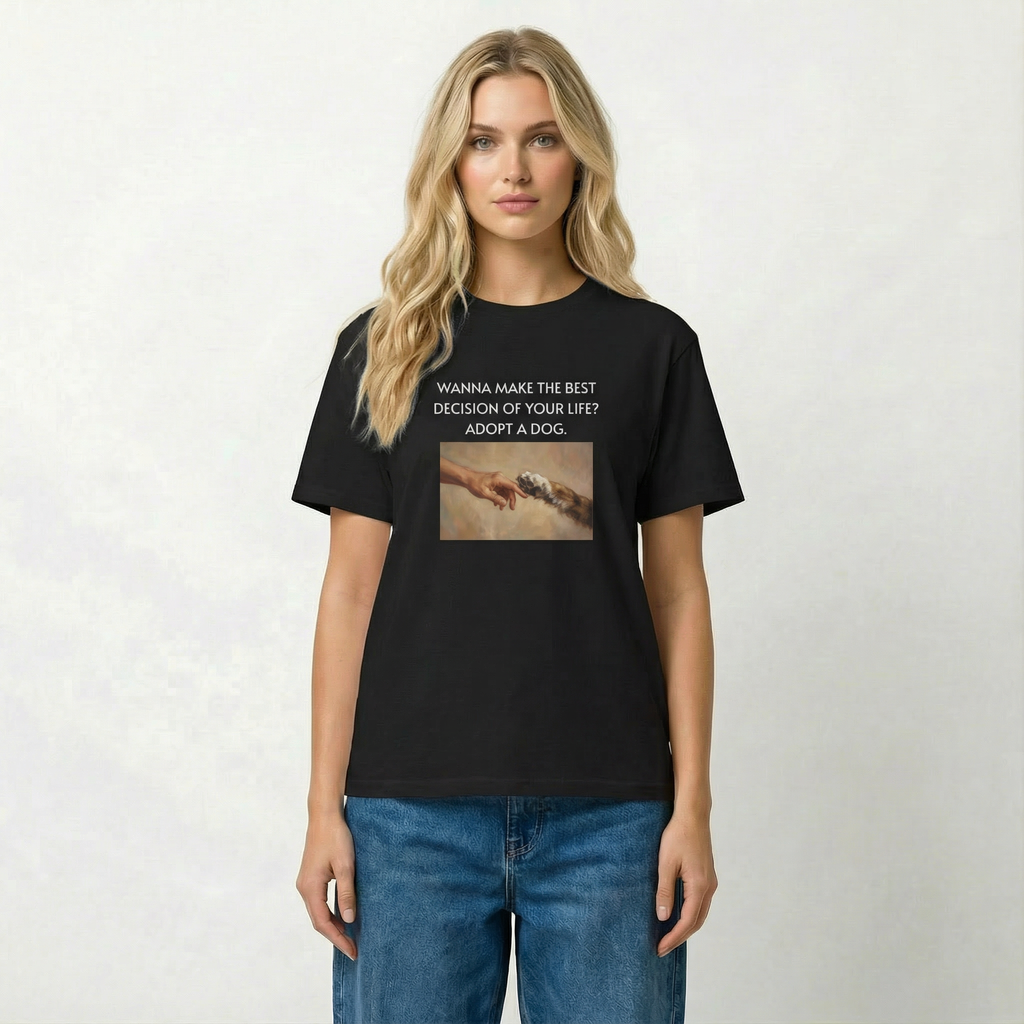 Wanna make the best decision of your life? Unisex Oversized T-Shirt