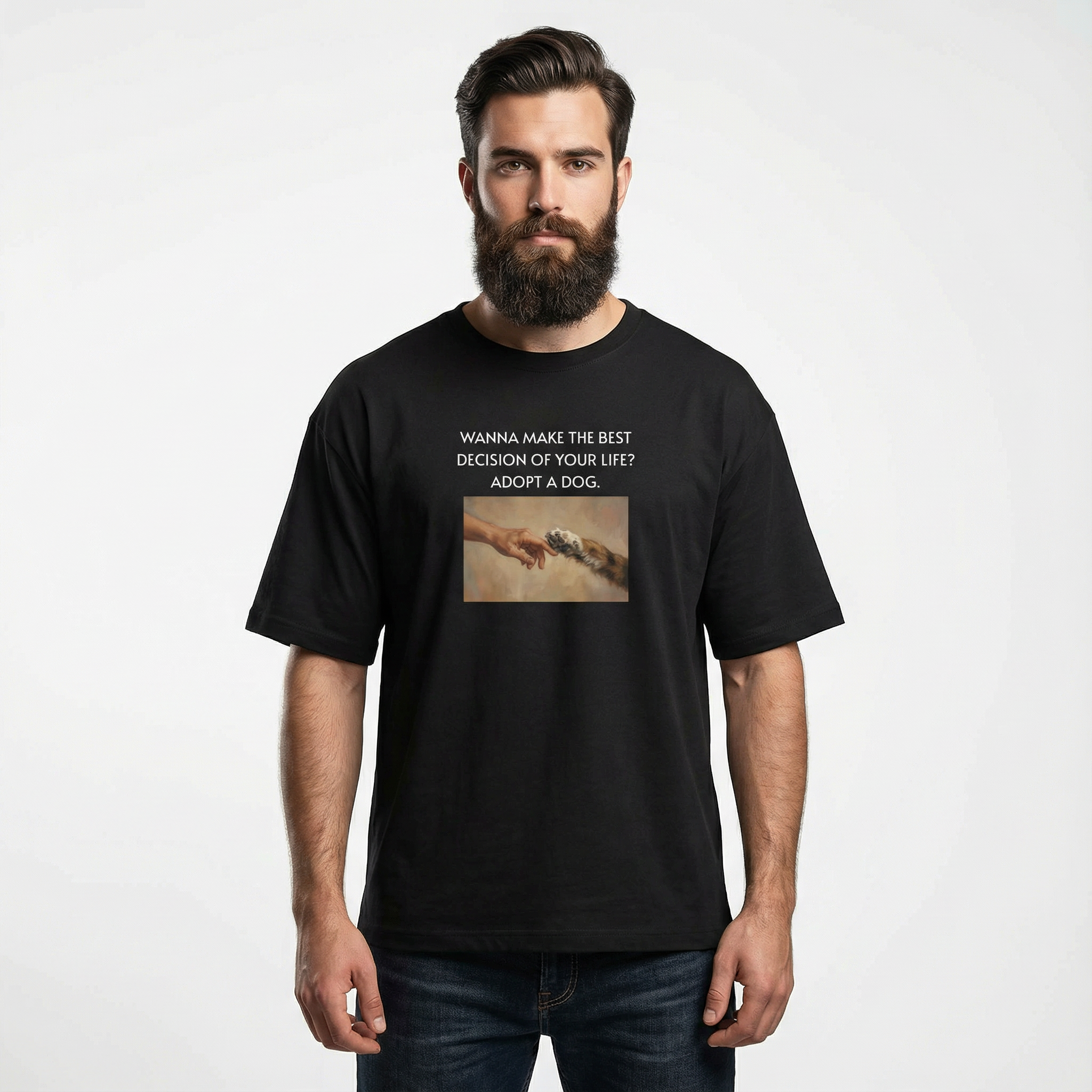 Wanna make the best decision of your life? Unisex Oversized T-Shirt