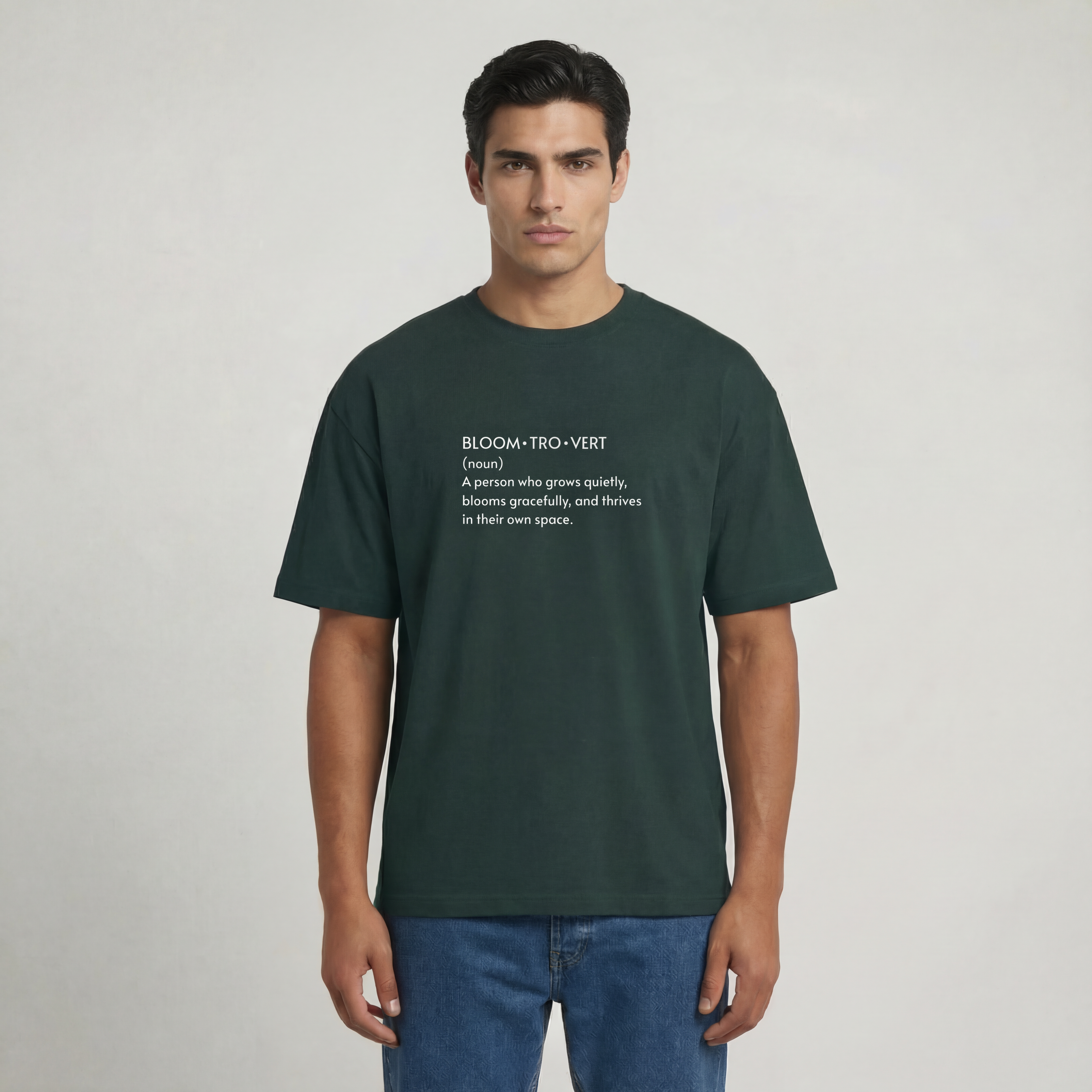 BLOOMTROVERT Definition Unisex Oversized T-Shirt