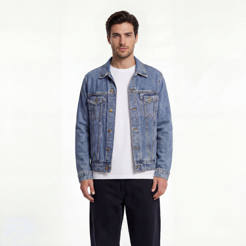 Bloom Harder Than Your Fears Unisex Denim Jacket