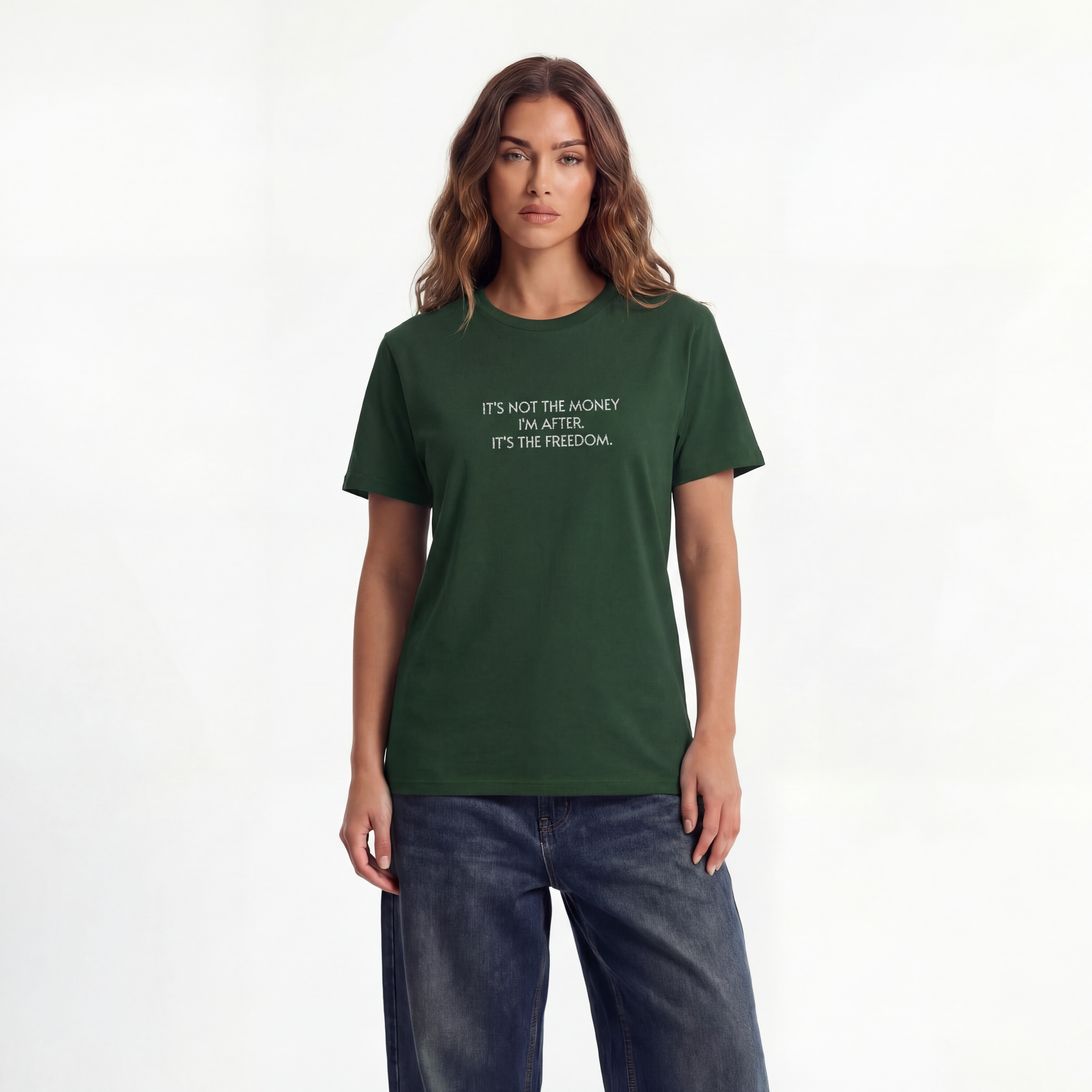 It's not the money I'm after. It's the freedom. Unisex T- Shirt