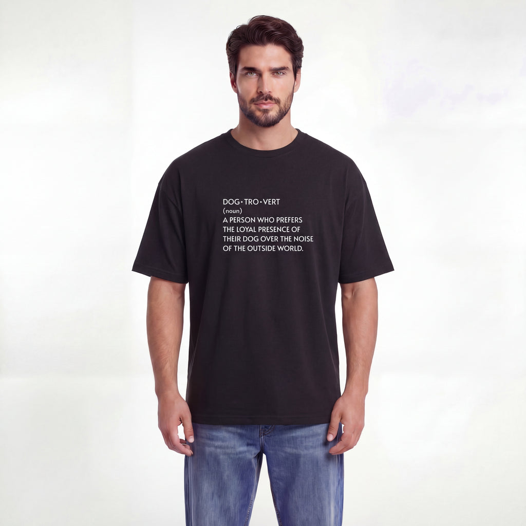 DOGTROVERT Definition Unisex Oversized T-Shirt