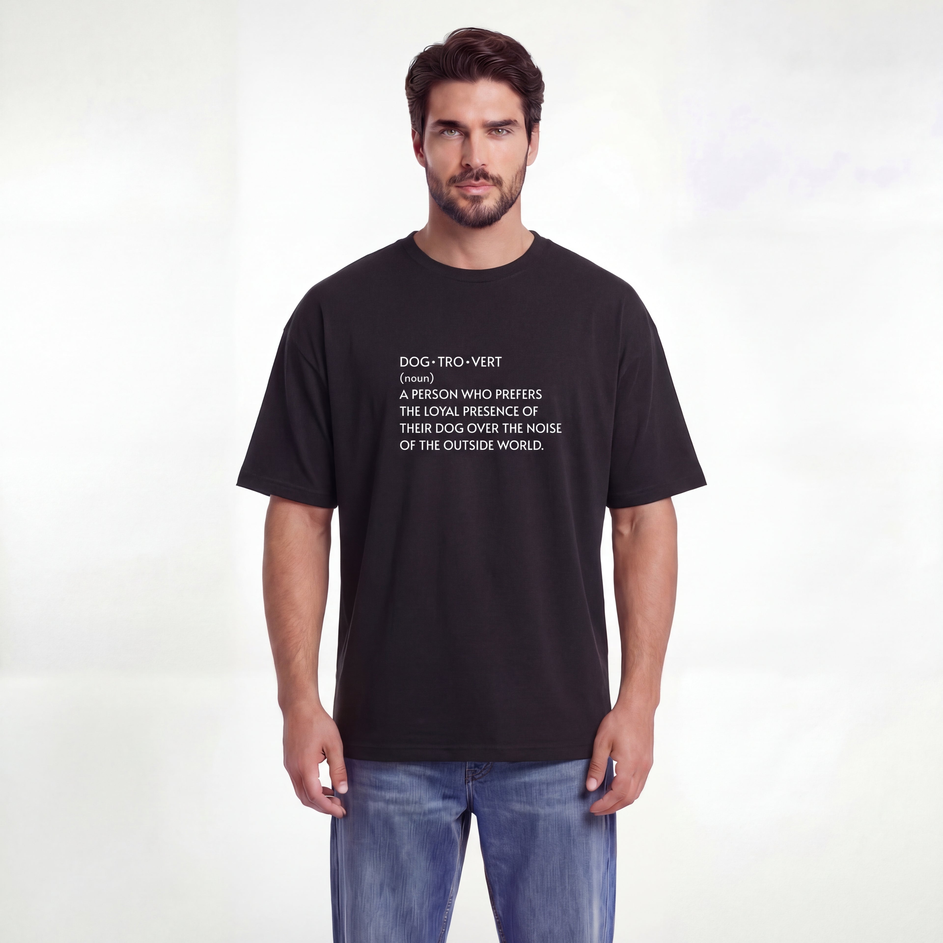 DOGTROVERT Definition Unisex Oversized T-Shirt