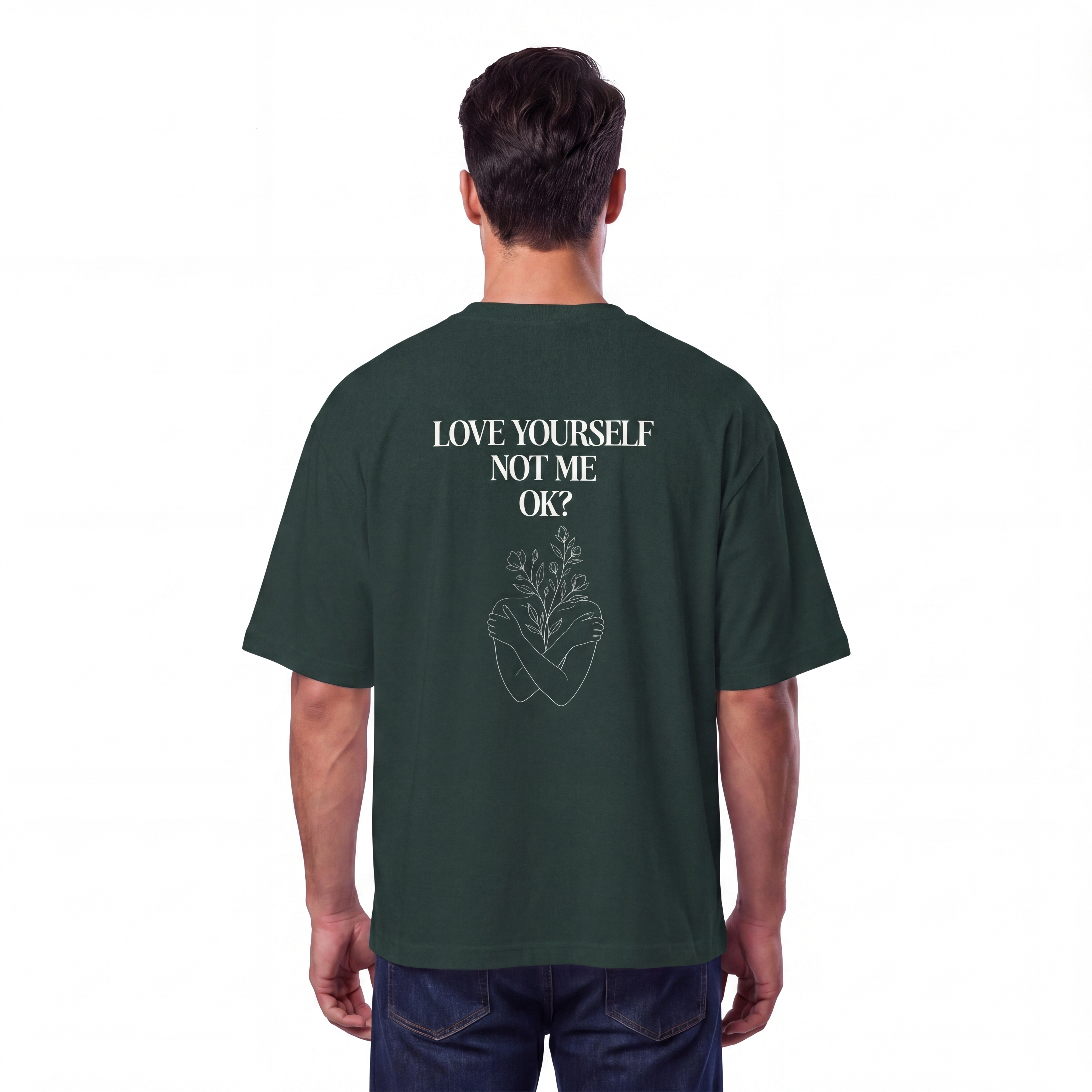 Love yourself not me OK Unisex Oversized T-Shirt