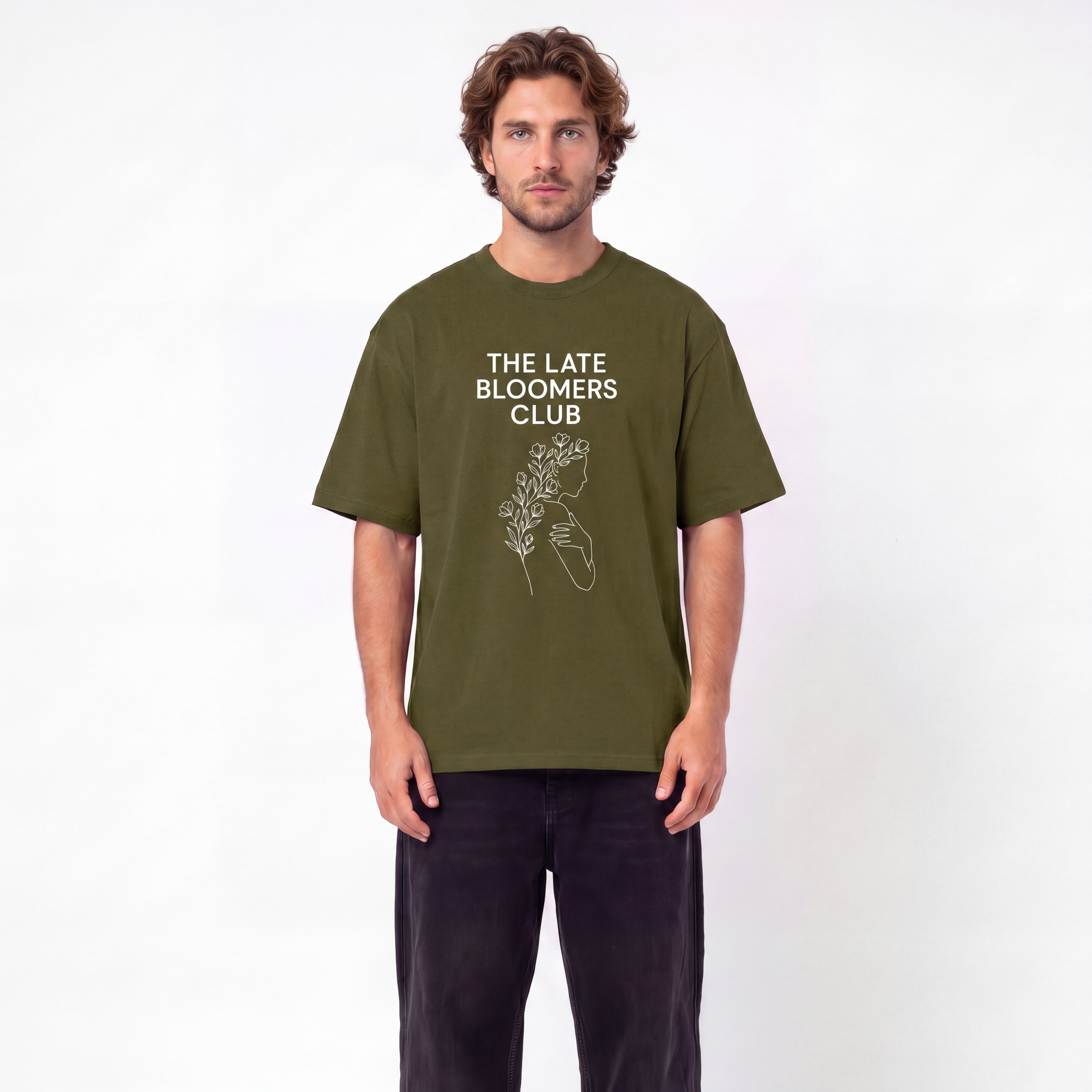 The Late Bloomers Club Unisex Oversized T-Shirt