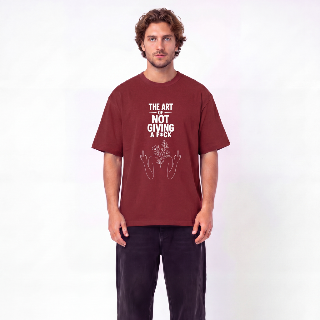 The Art of Not Giving a F*ck Unisex Oversized T-Shirt
