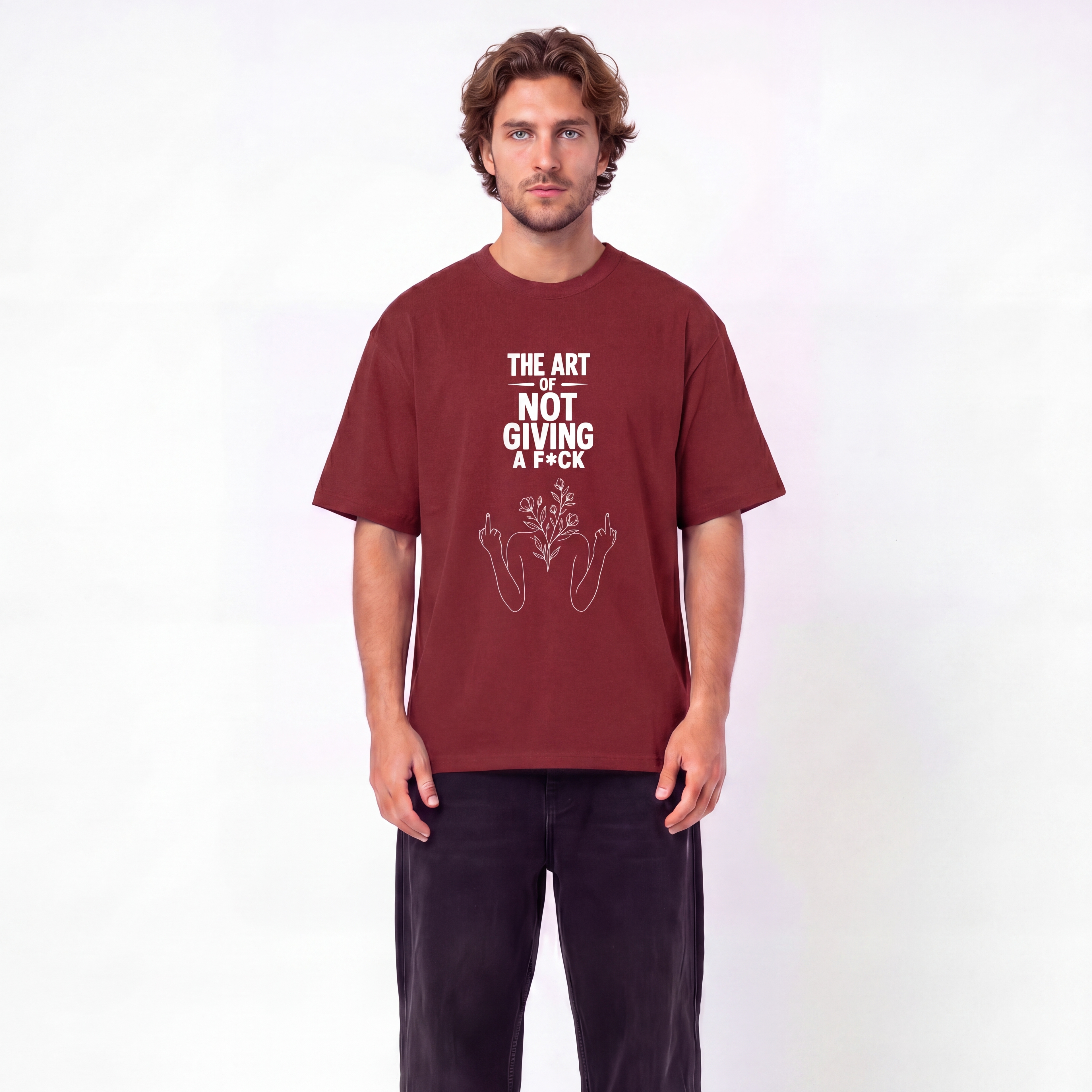 The Art of Not Giving a F*ck Unisex Oversized T-Shirt