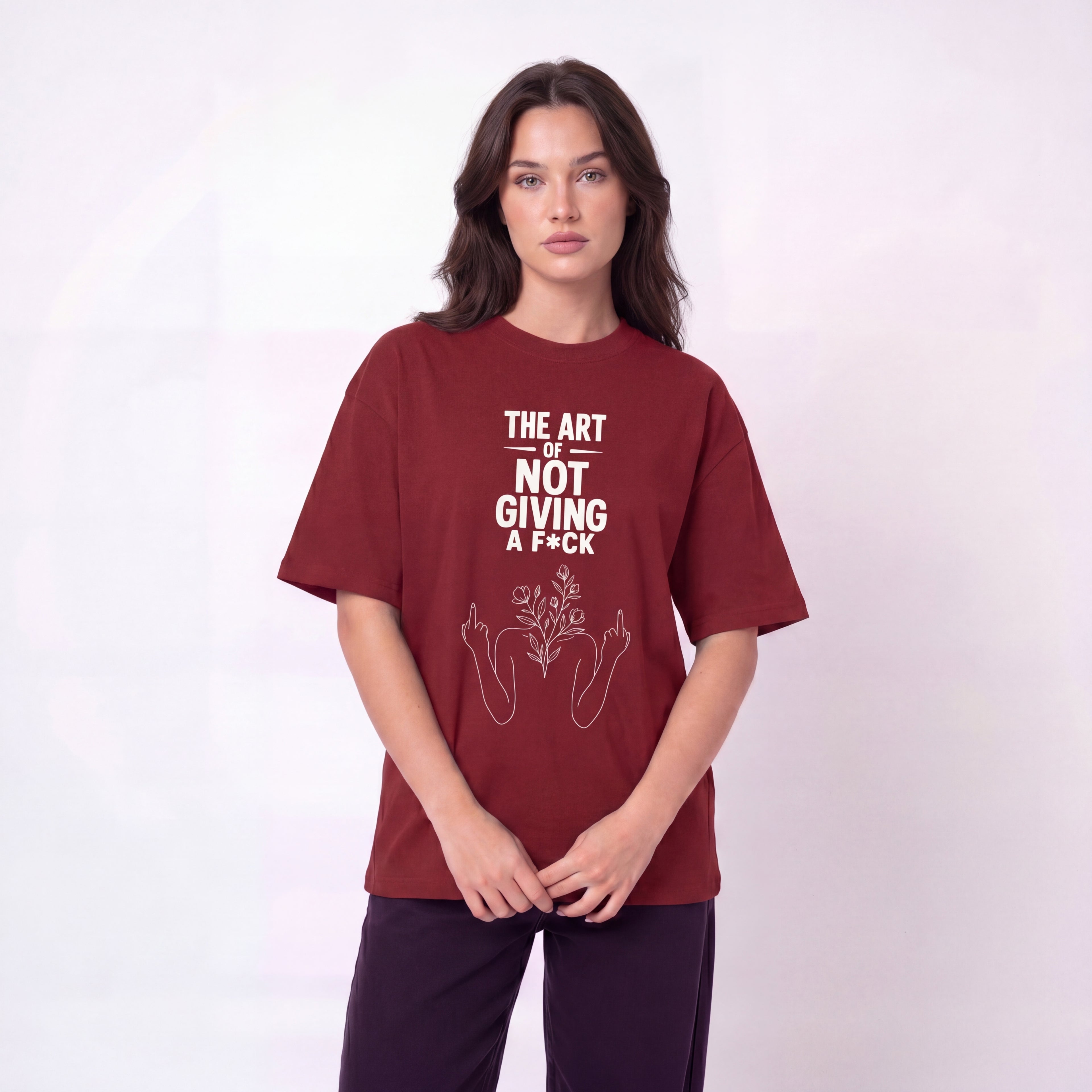 The Art of Not Giving a F*ck Unisex Oversized T-Shirt