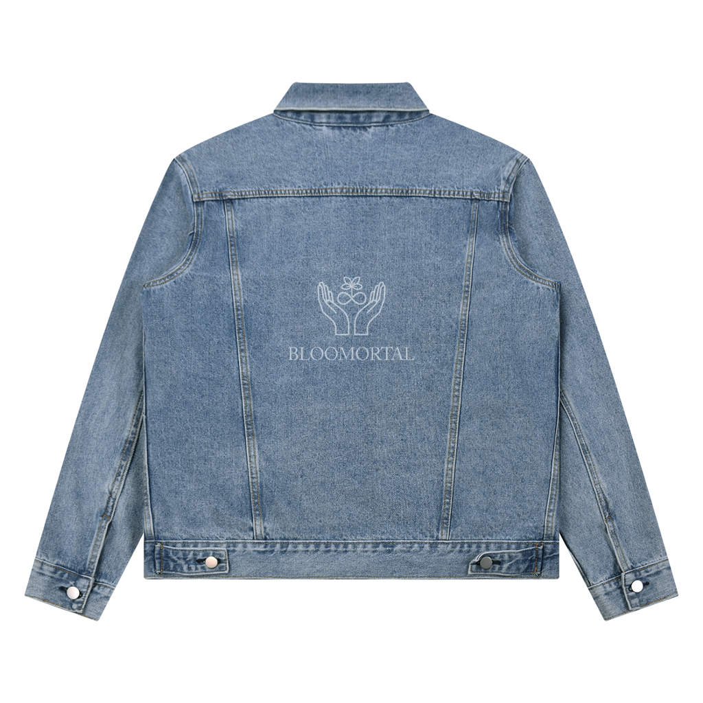 BLOOMORTAL Unisex Denim Jacket