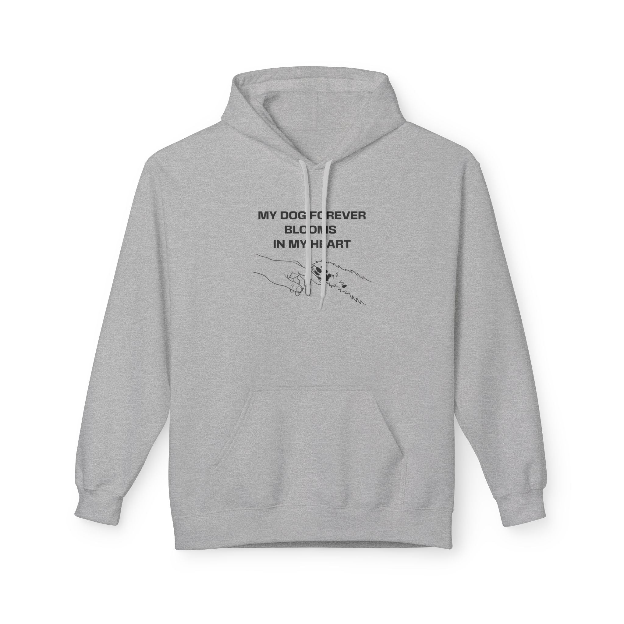 My Dog Forever Blooms In My Heart Unisex Hoodie