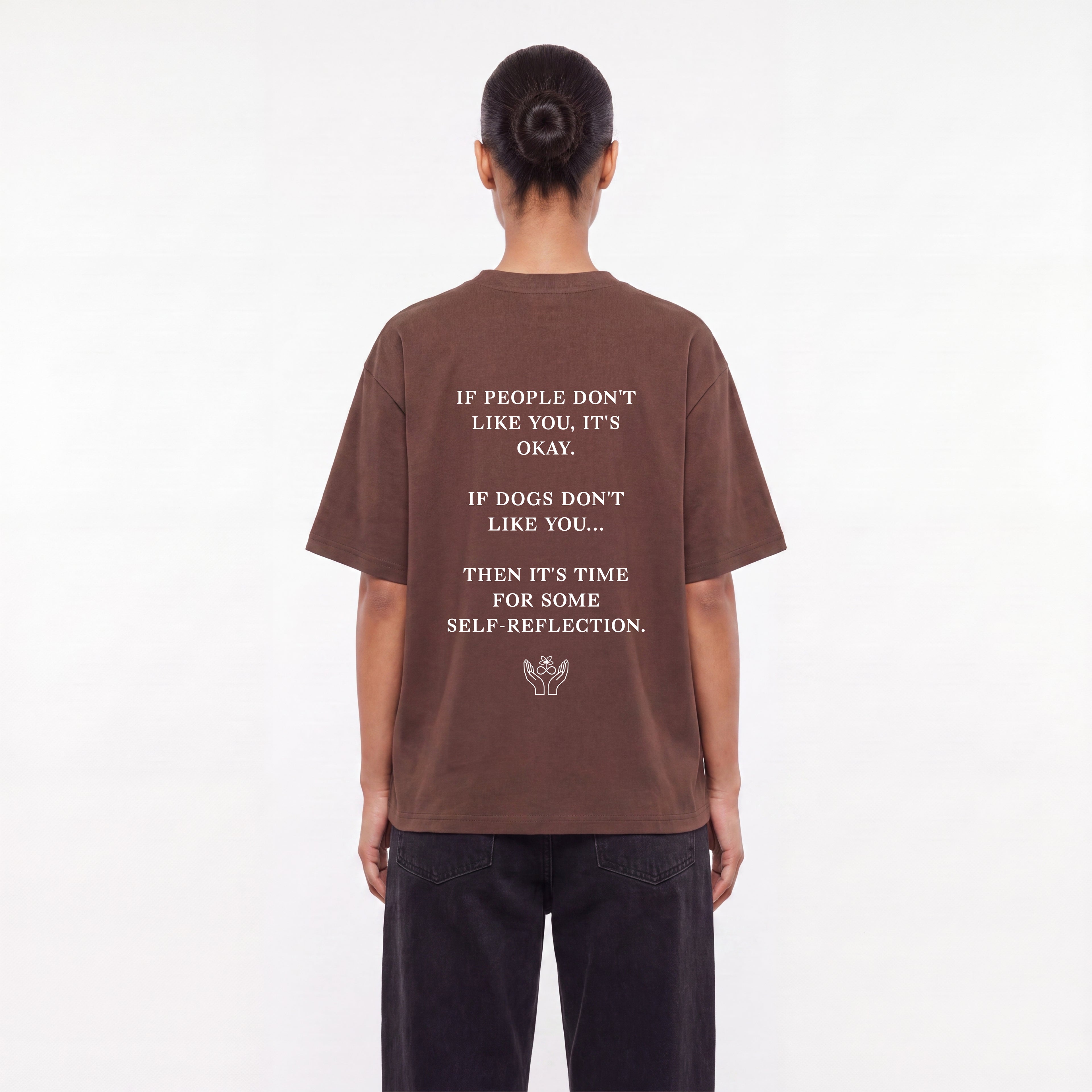 If dogs don't like you Unisex Oversized T-Shirt