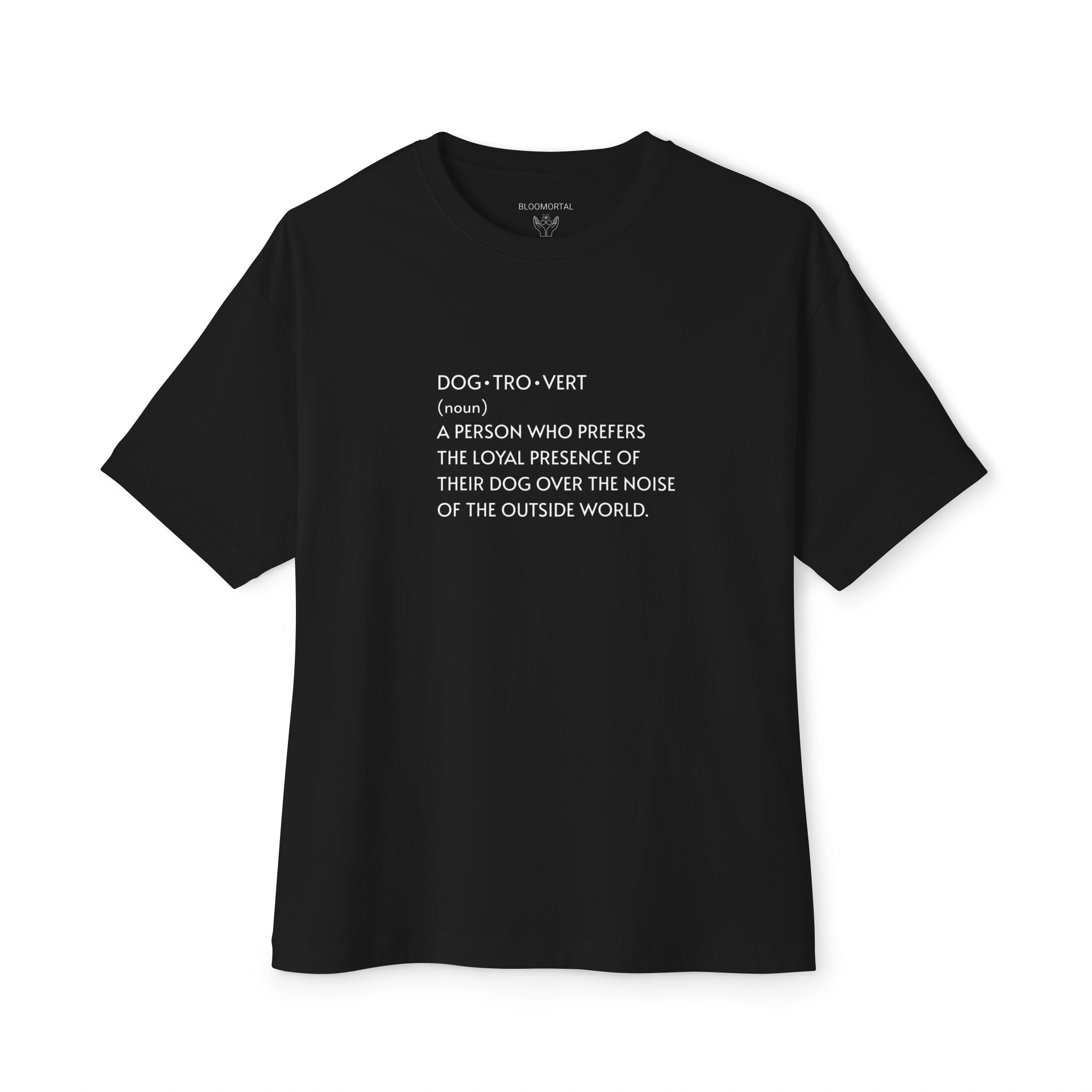 DOGTROVERT Definition Unisex Oversized T-Shirt