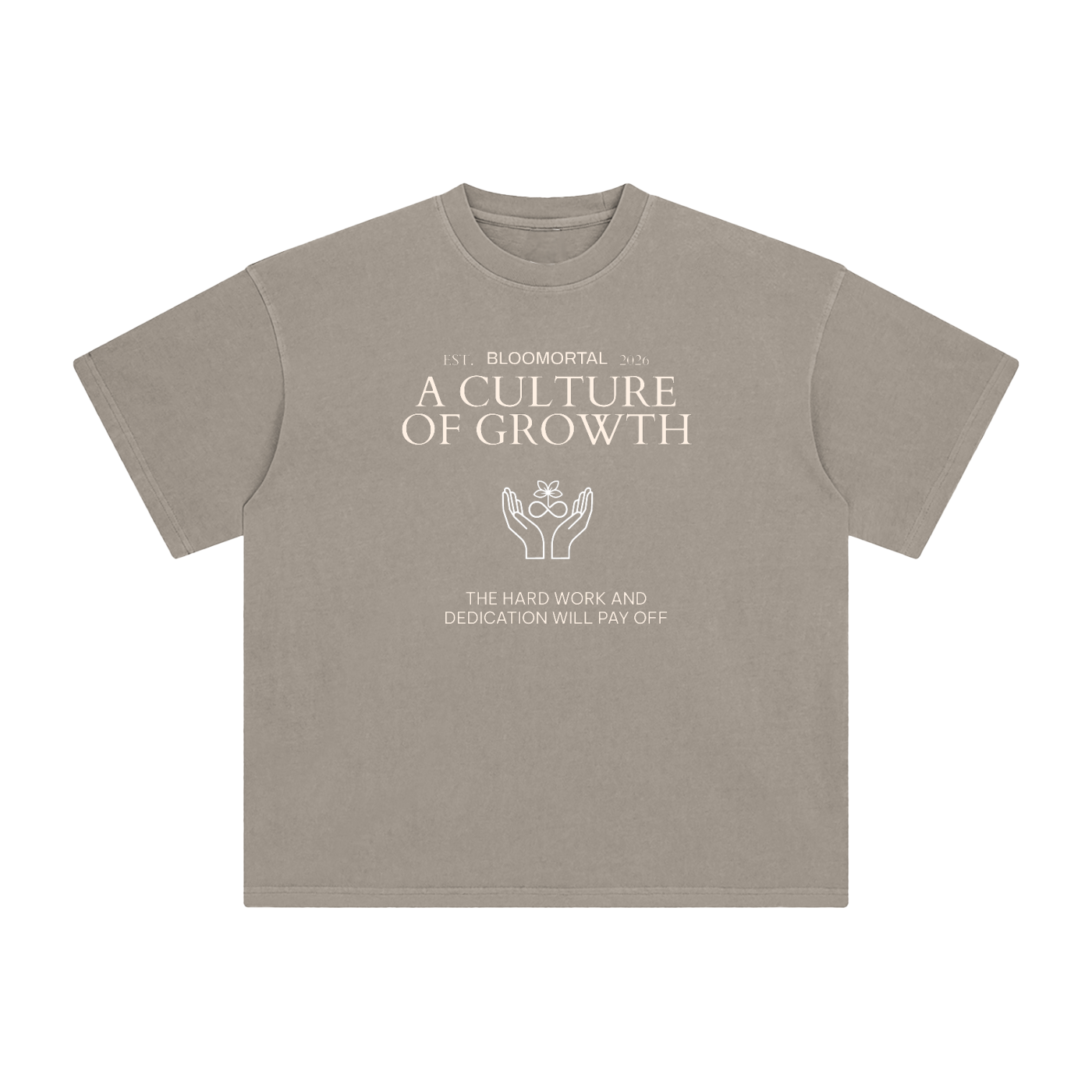 A Culture Of Growth Oversized T-Shirt