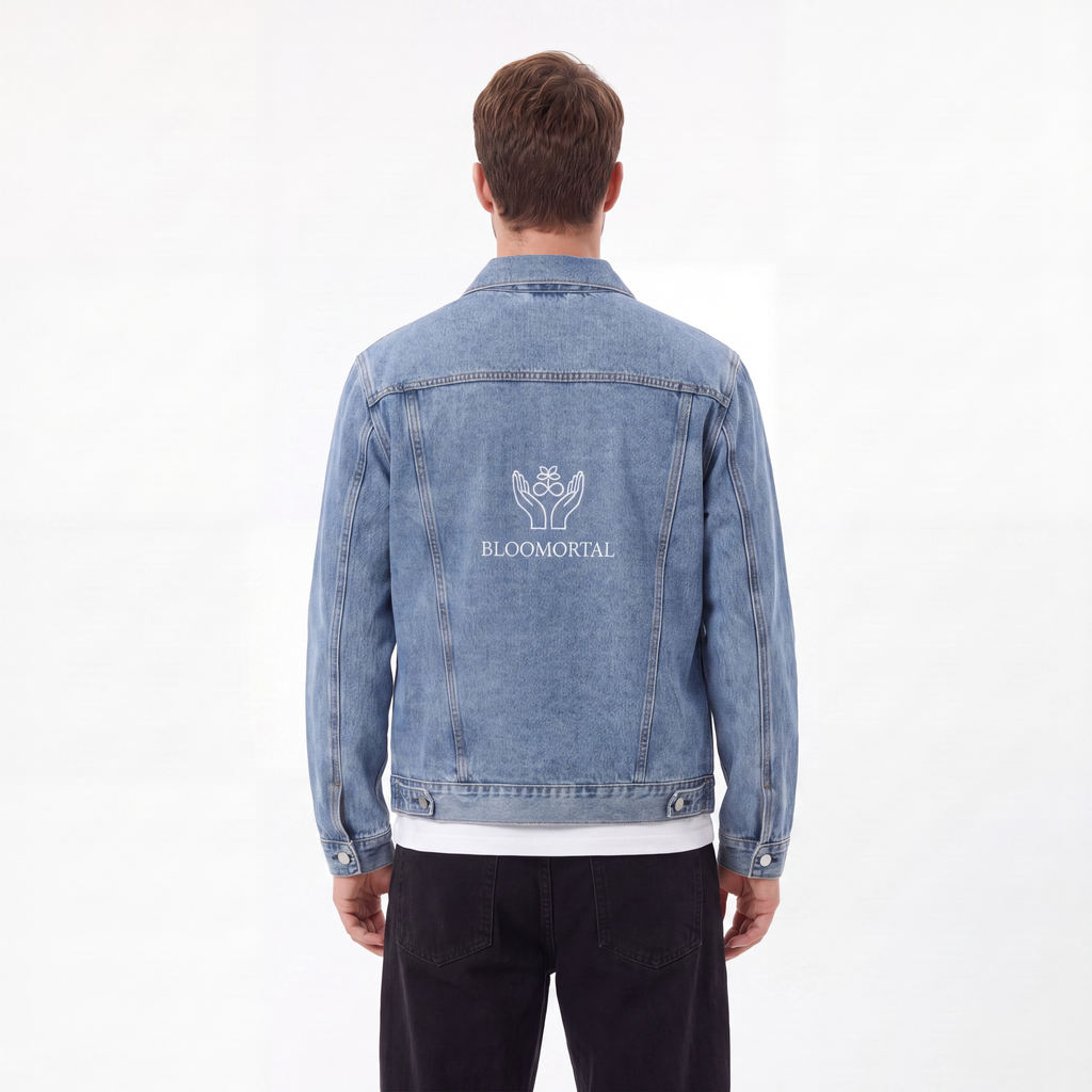 BLOOMORTAL Unisex Denim Jacket