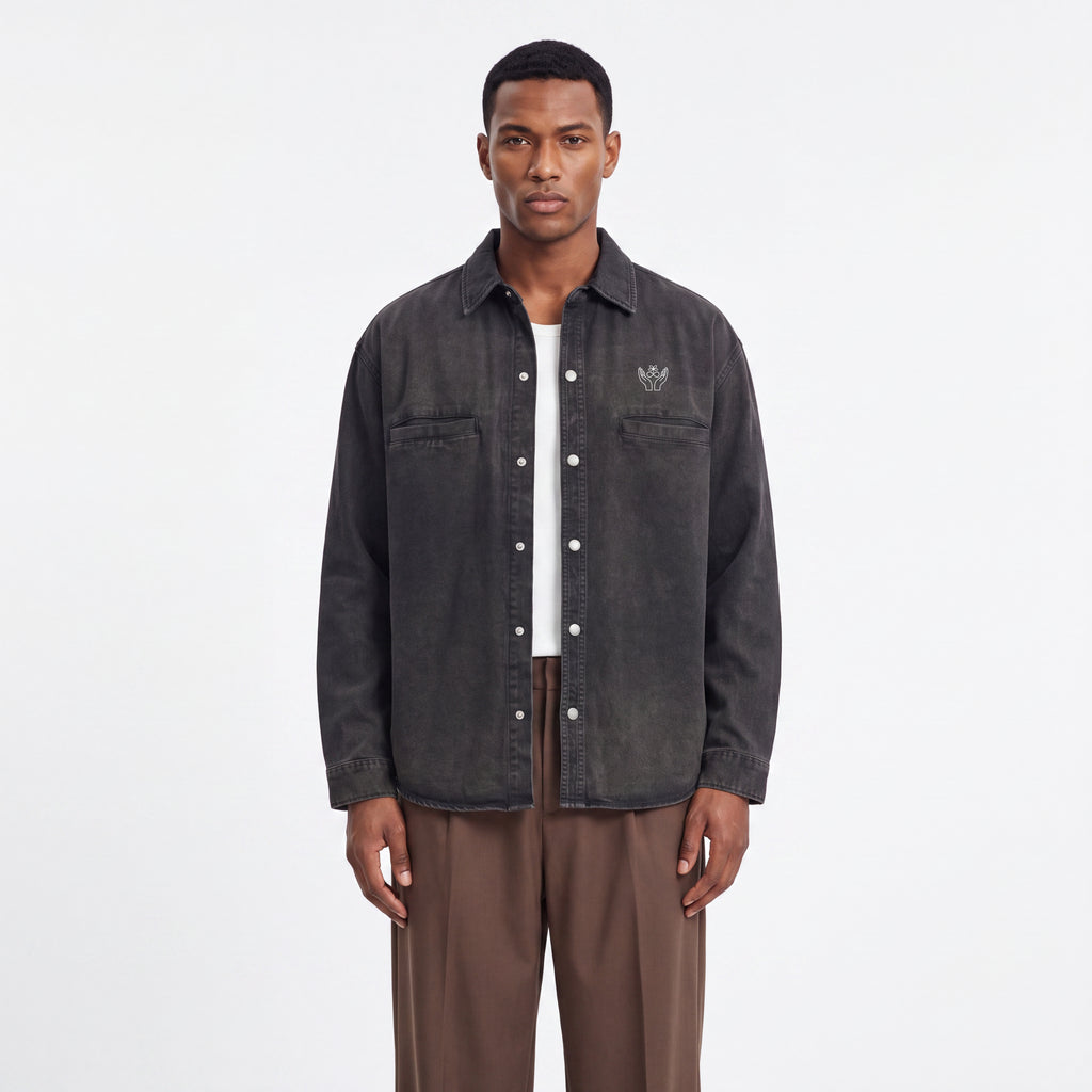 Denim Vintage Washed Heavyweight Jacket
