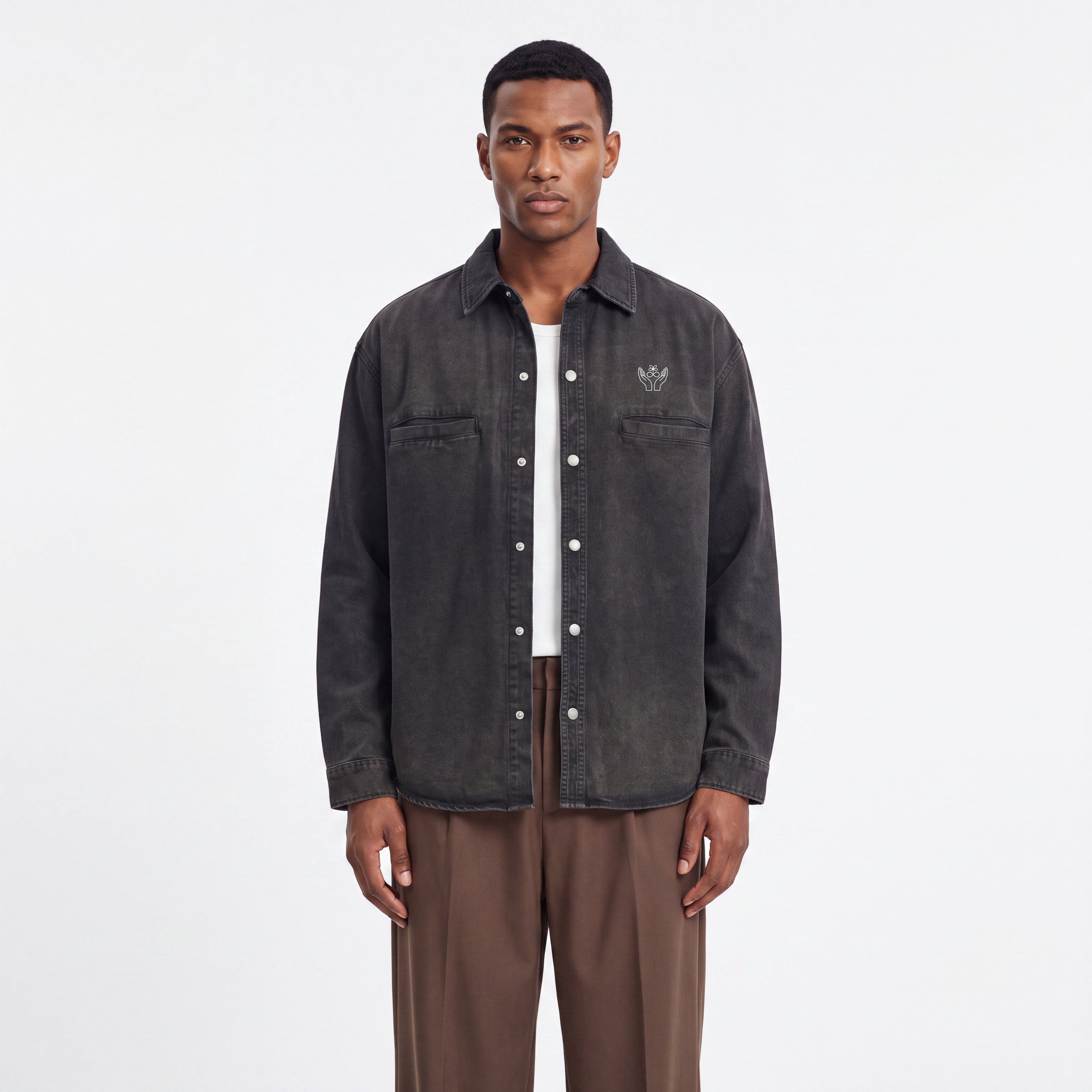Denim Vintage Washed Heavyweight Jacket