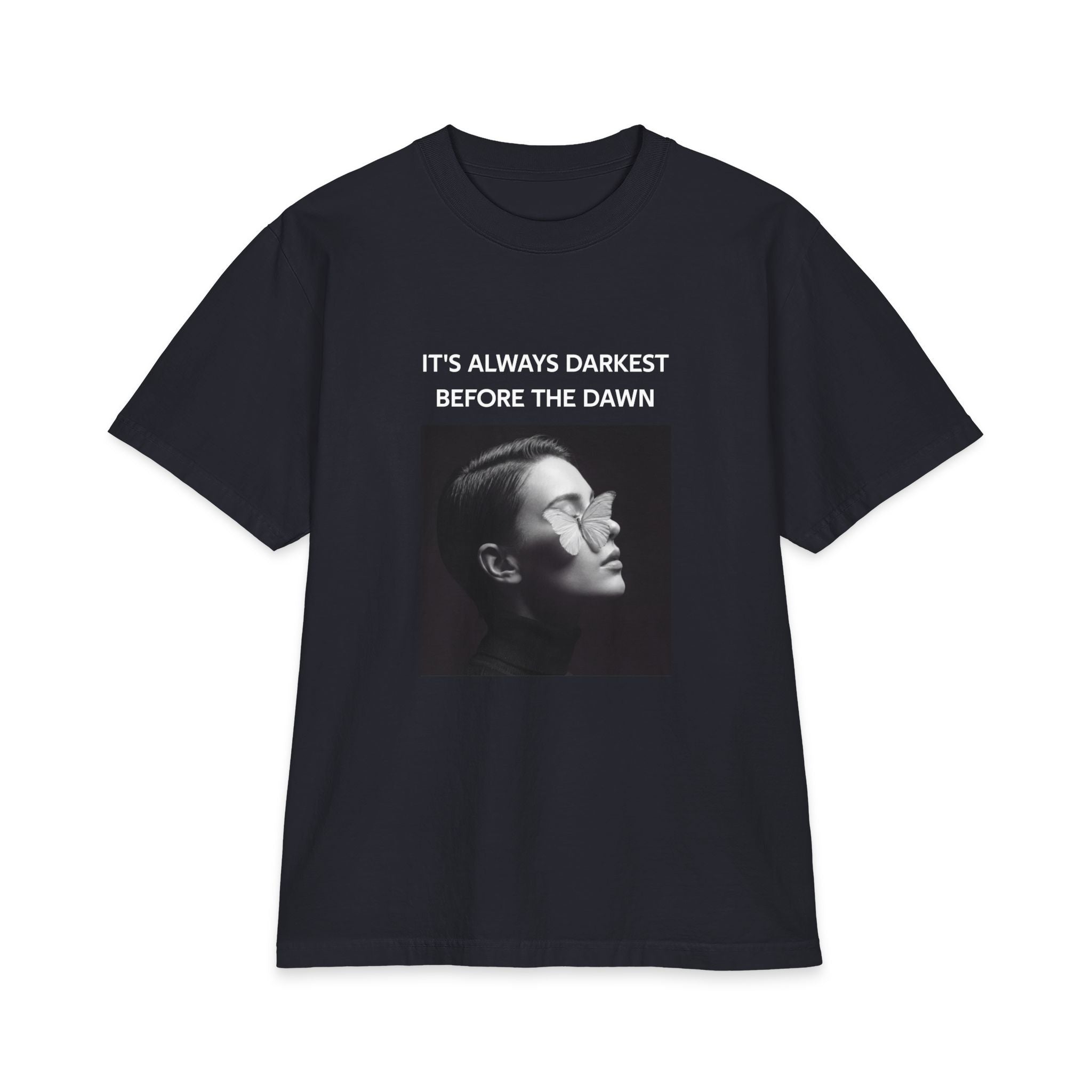 It's Always Darkest Before The Dawn Unisex Oversized T-Shirt