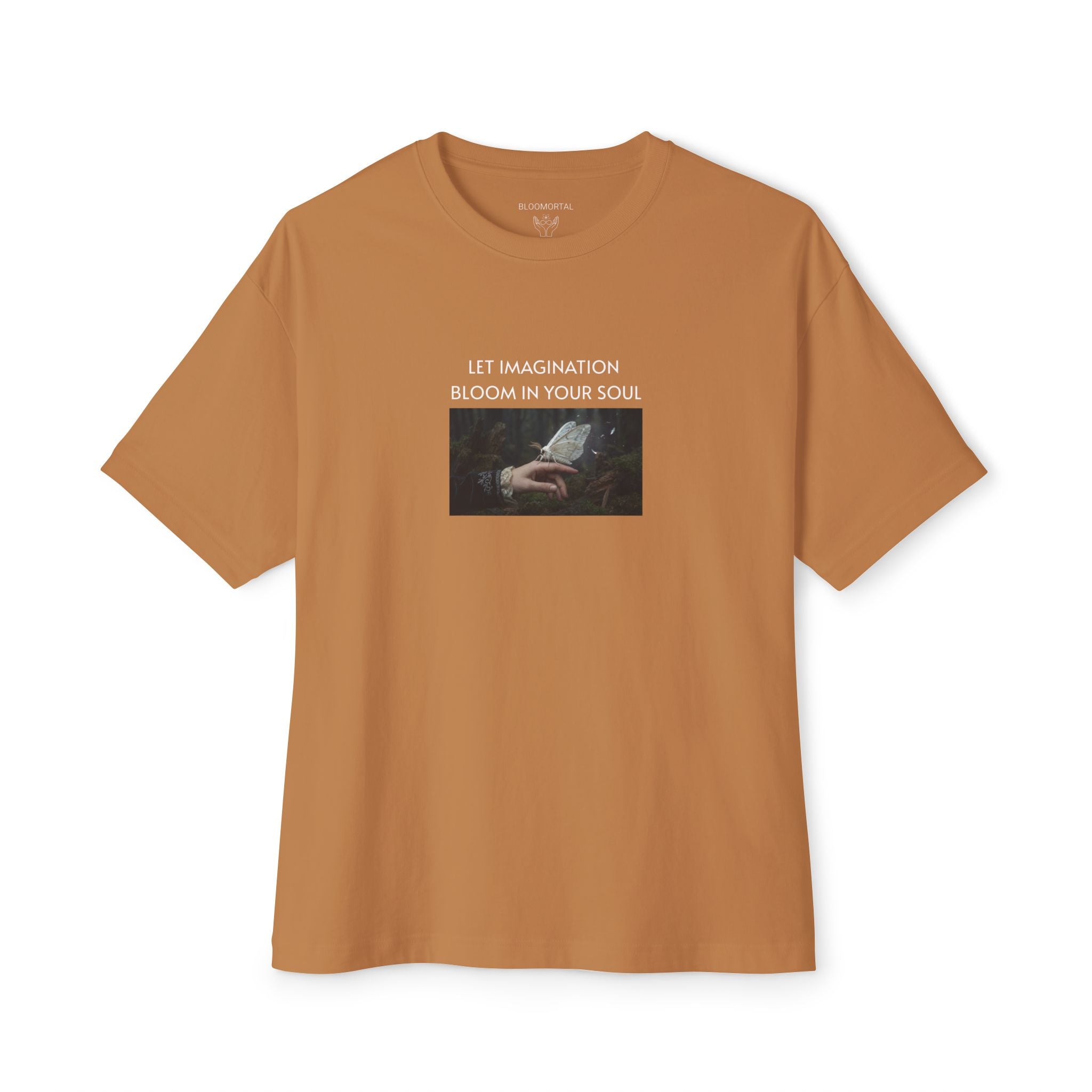 Let imagination bloom in your soul Unisex Oversized T-Shirt