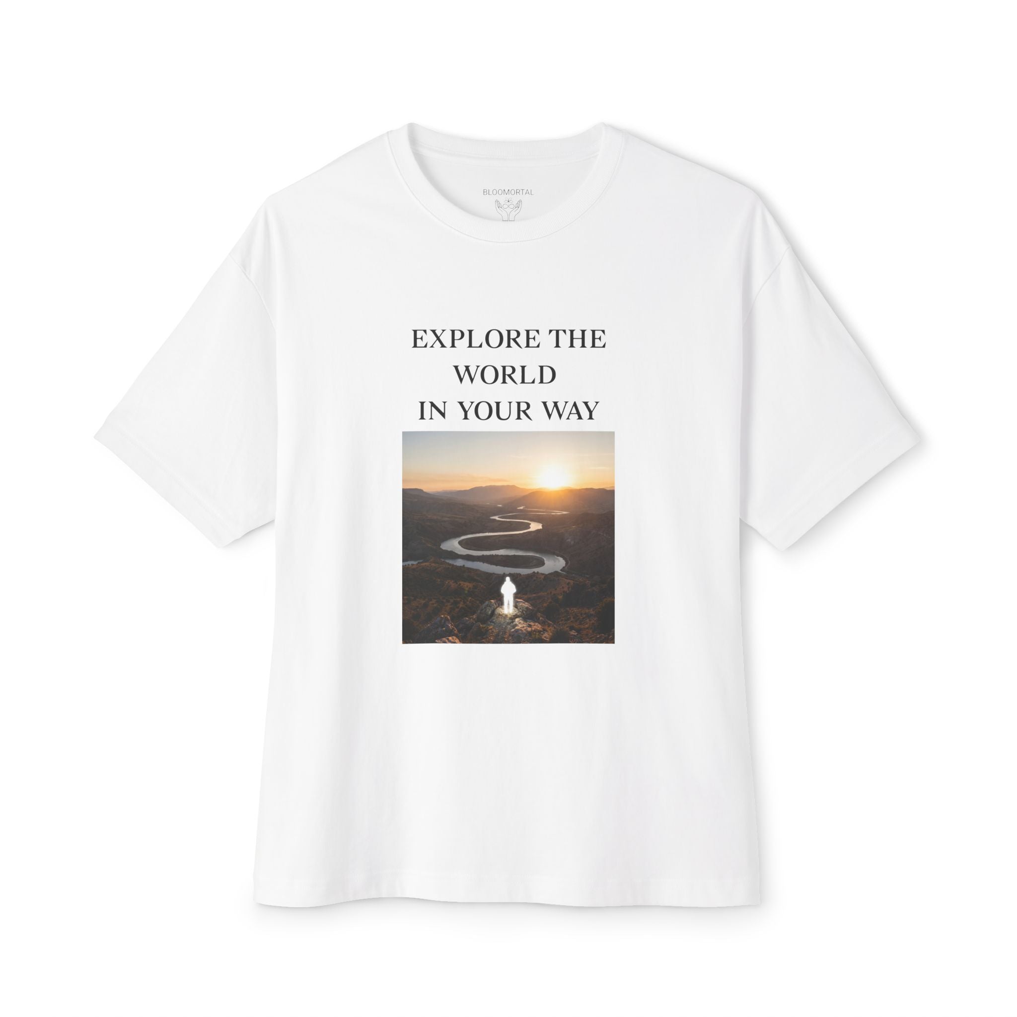 Explore the World In Your Way Unisex Oversized T-Shirt
