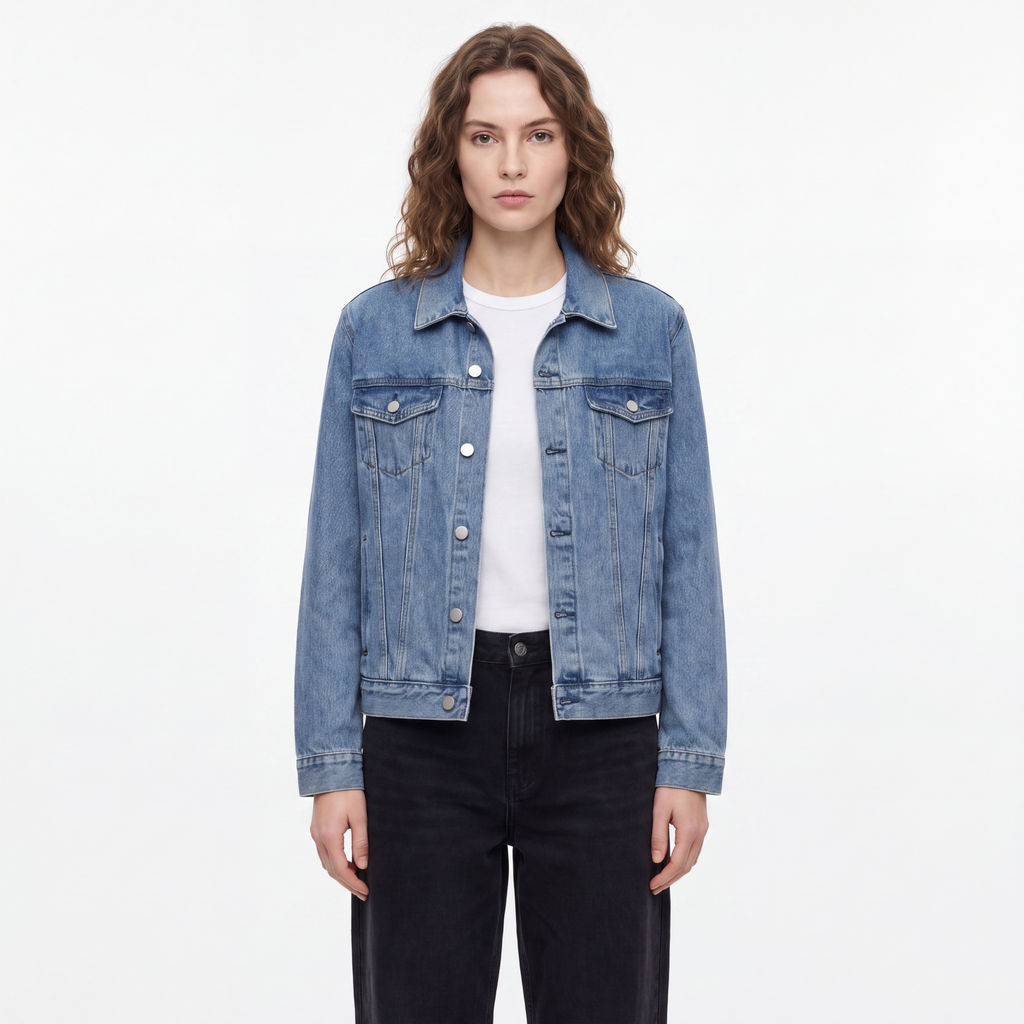 BLOOMORTAL Unisex Denim Jacket