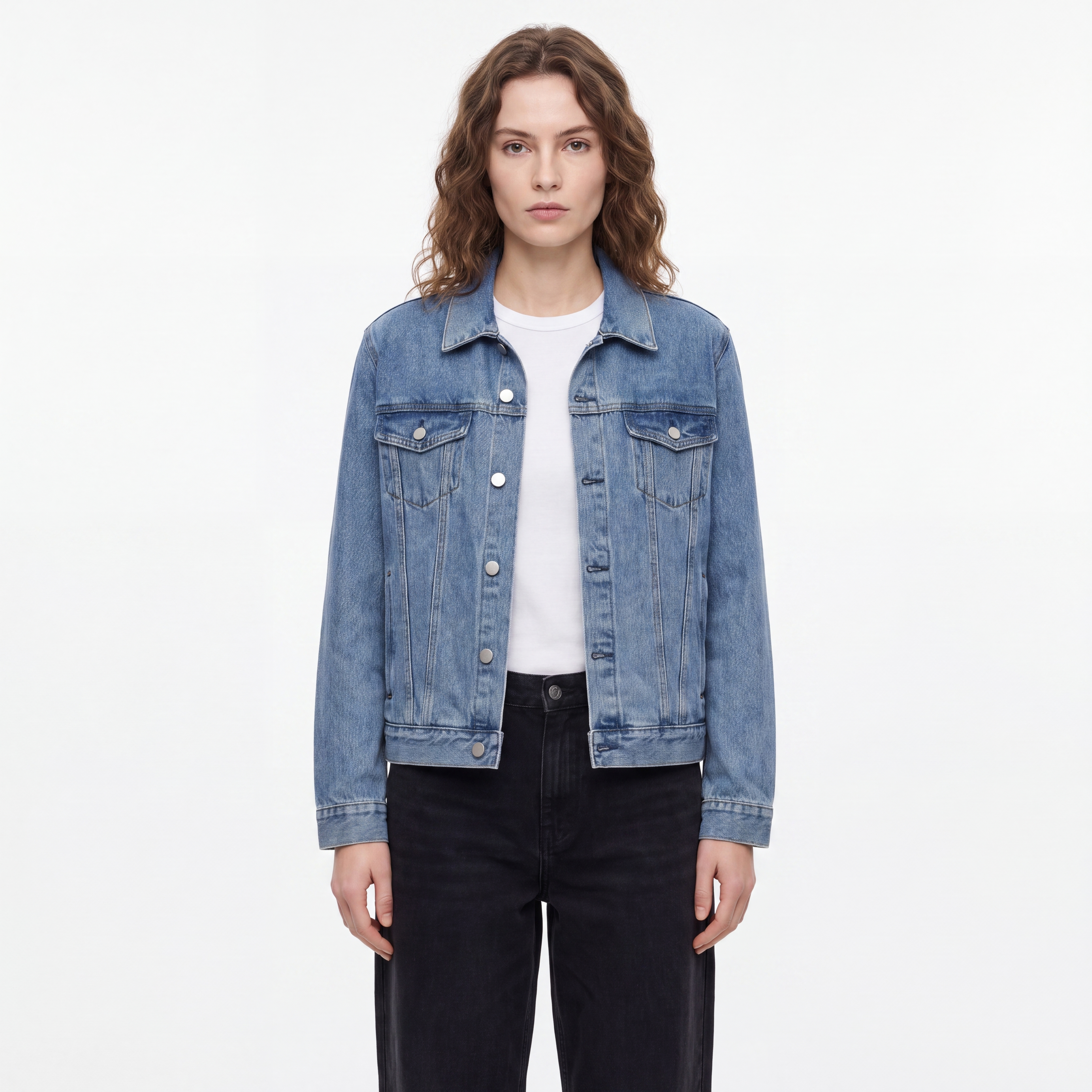 BLOOMORTAL Unisex Denim Jacket