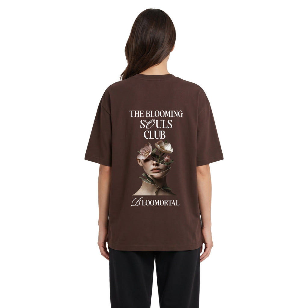 The Blooming Souls Club Human Oversized T-Shirt